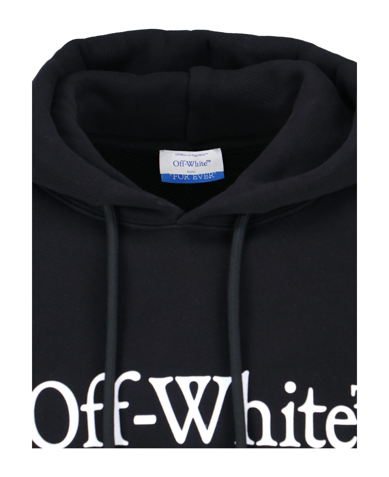 Off-White Logo Hoodie - Black