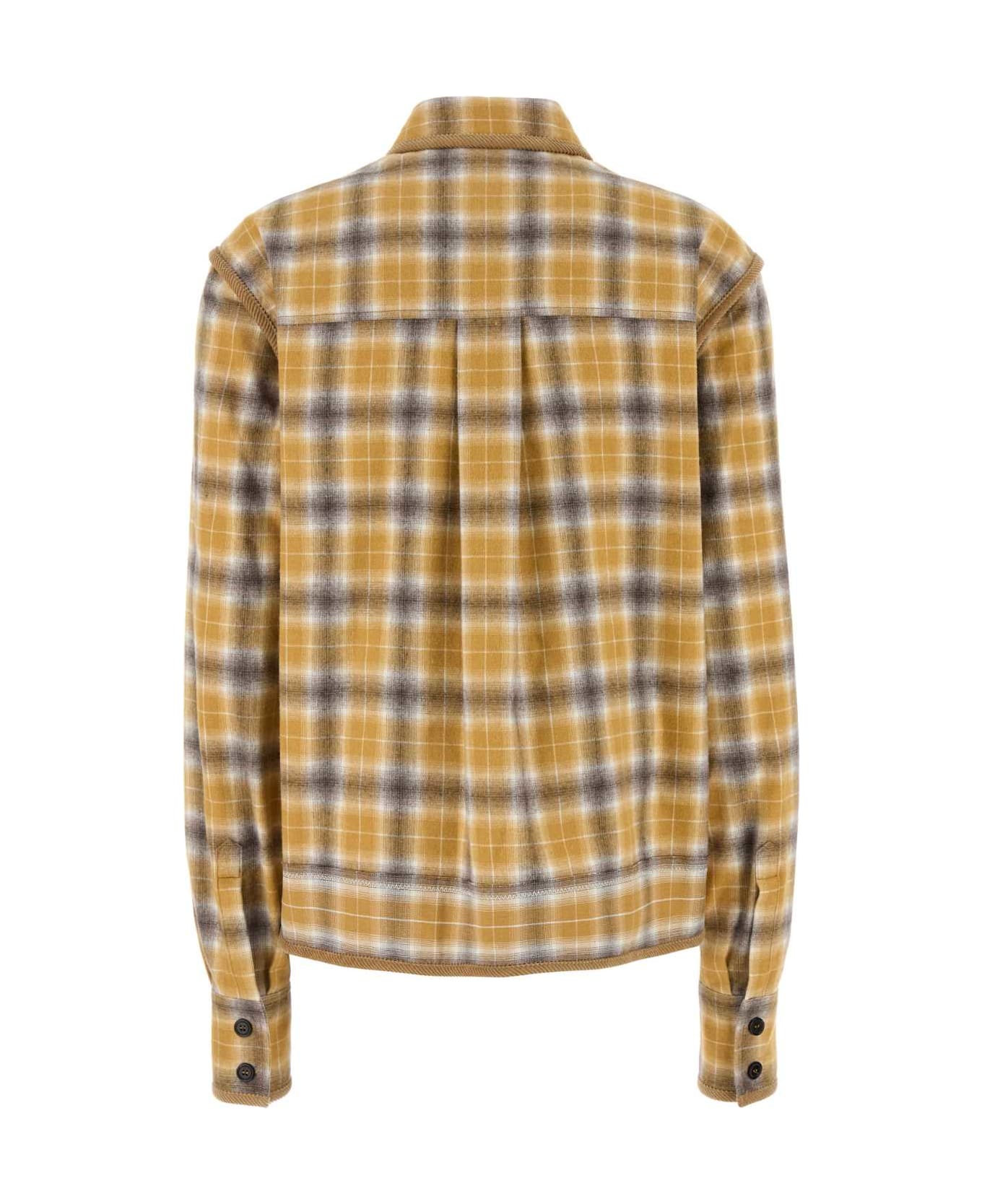 Dsquared2 Embroidered Flannel Shirt - 003F