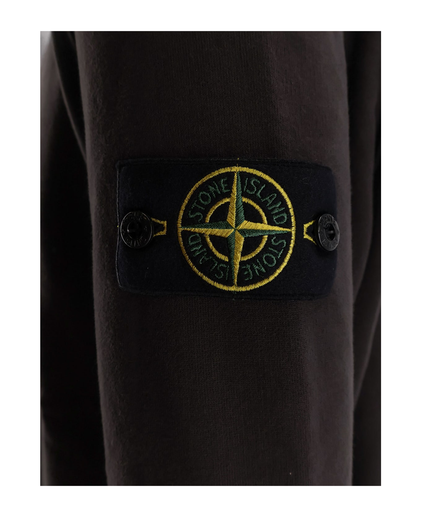 Stone Island Organic Cotton Sweatshirt - GREY