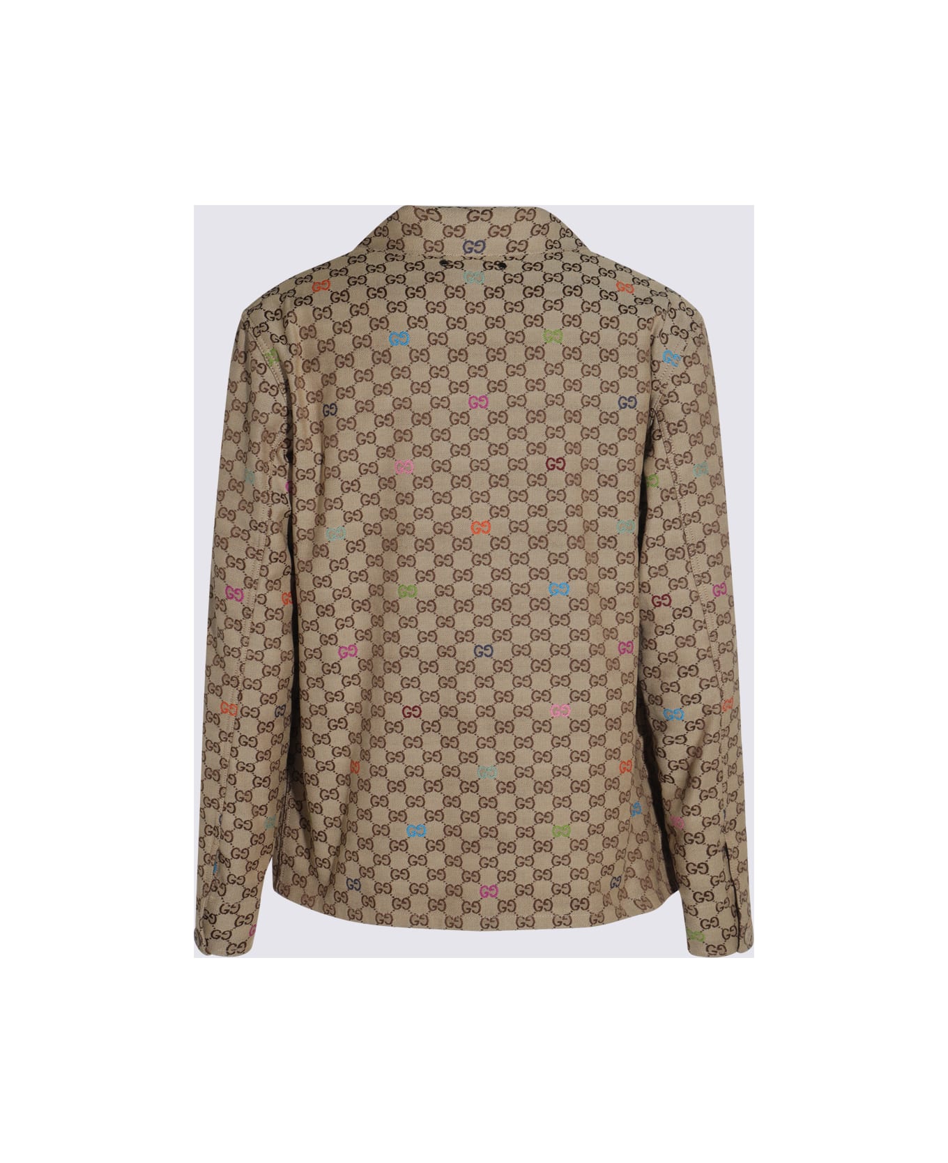 Gucci Beige Cotton Casual Jacket - Beige