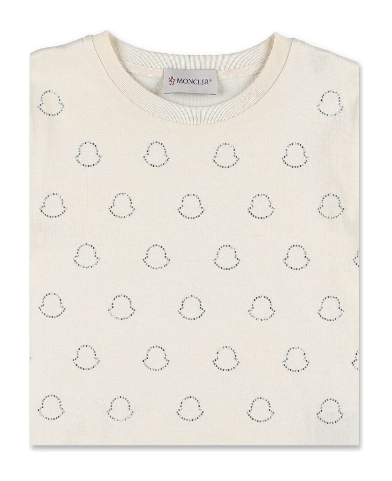 Moncler Tee Multi Logo - WHITE Tシャツ＆ポロシャツ