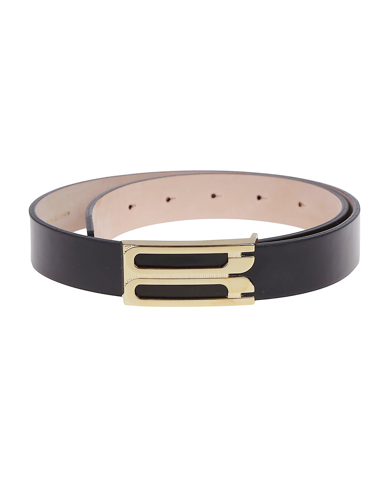 Victoria Beckham Regular Buckle Belt - Black