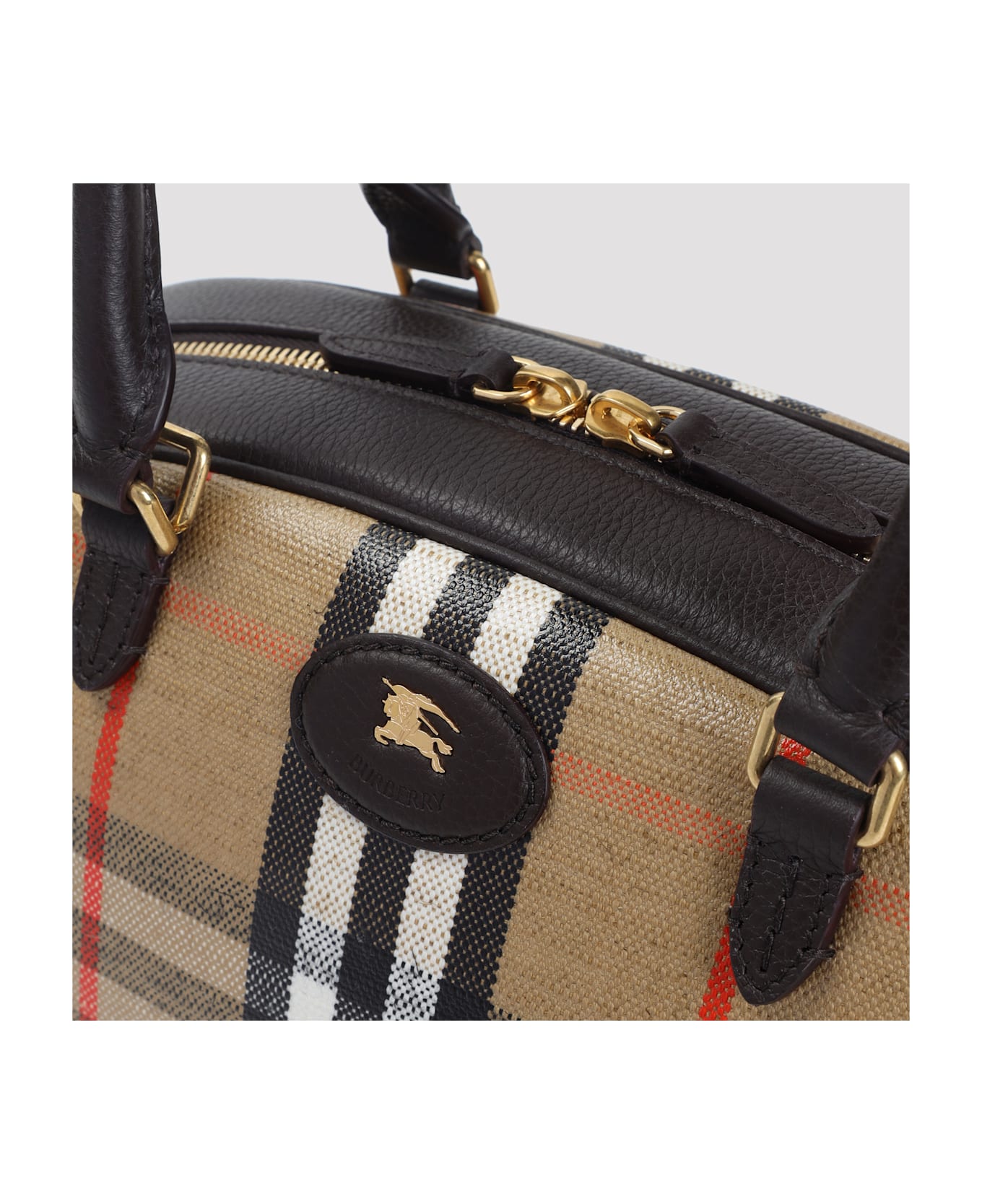 Burberry Highlands Handbag - Sand