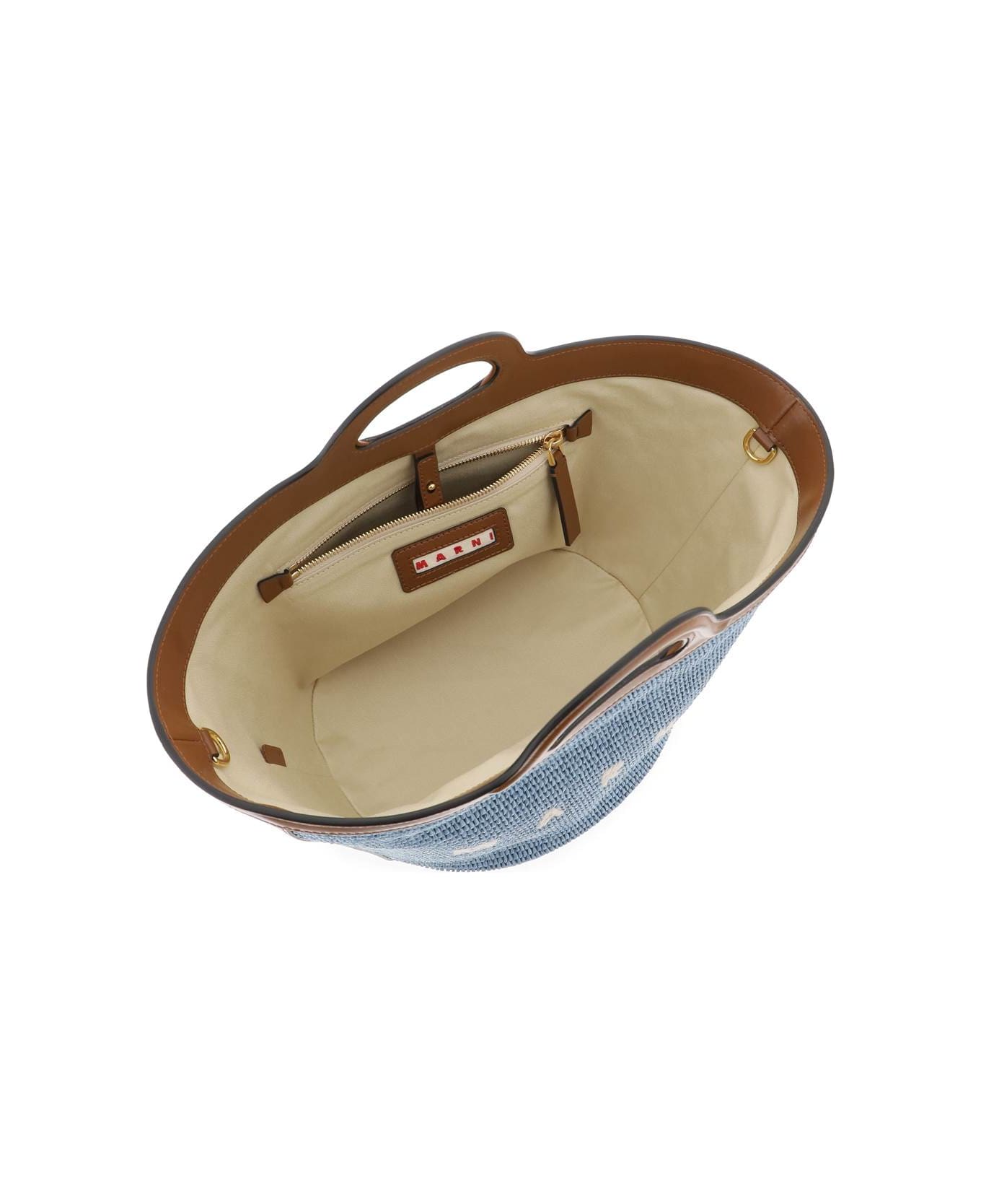 Marni Tropicalia Small Handbag - Clear Blue トートバッグ