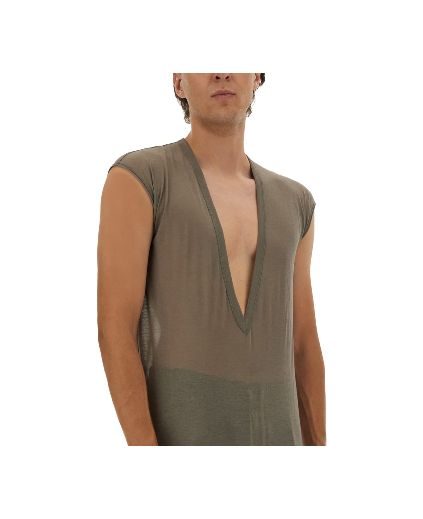 Rick Owens T-shirt "dylan" - GREY