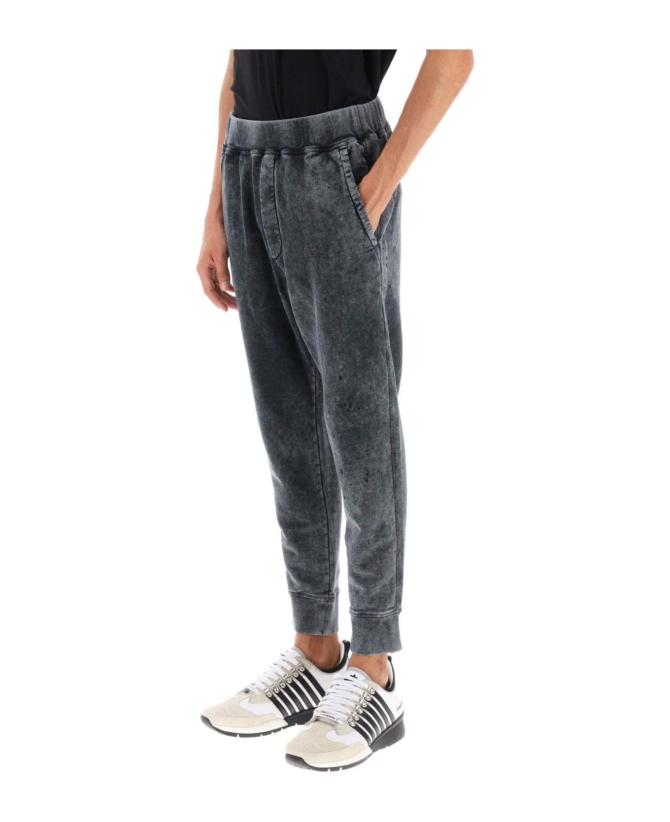 Dsquared2 Ski Fit Sweatpants - CHARCOAL ORANGE (Grey) スウェットパンツ