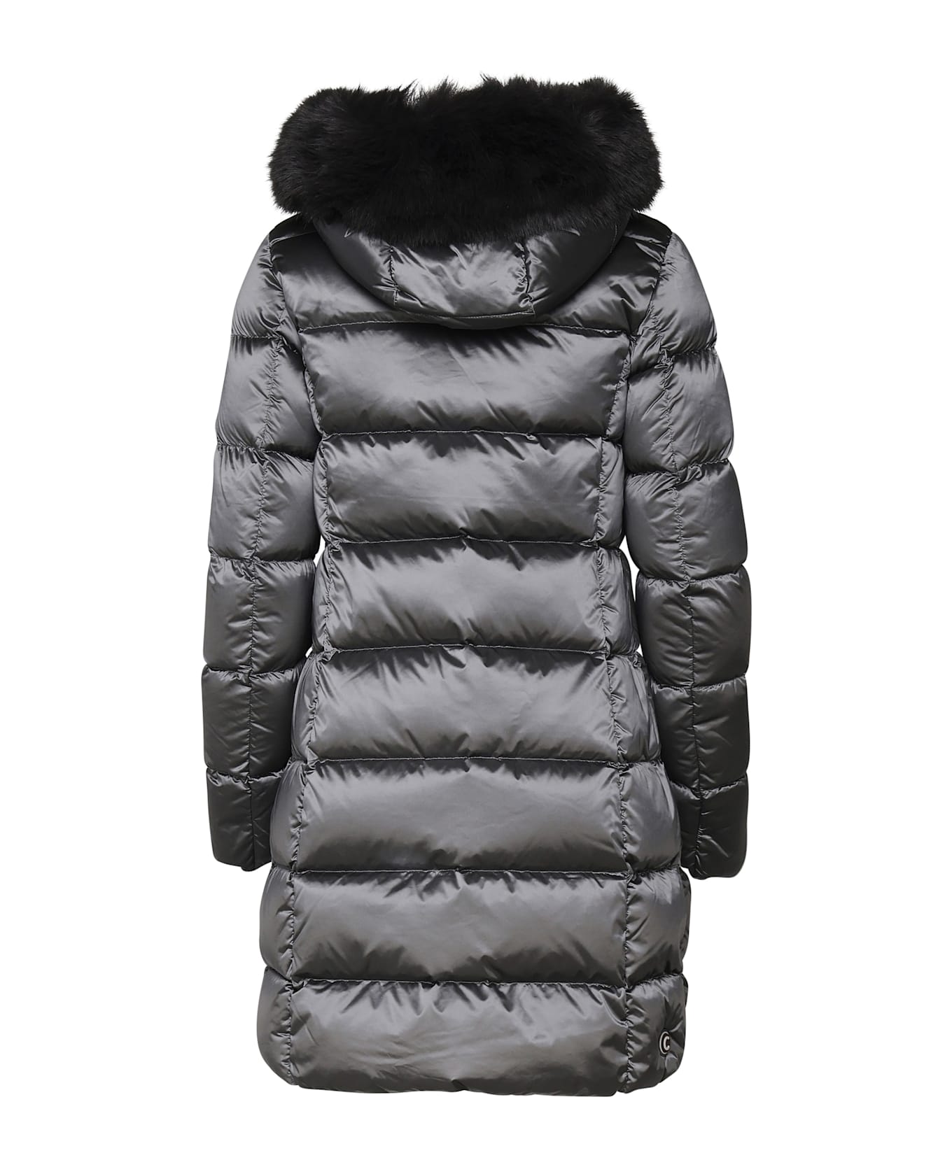 Colmar Long Jacket In Nylon - Charcoal