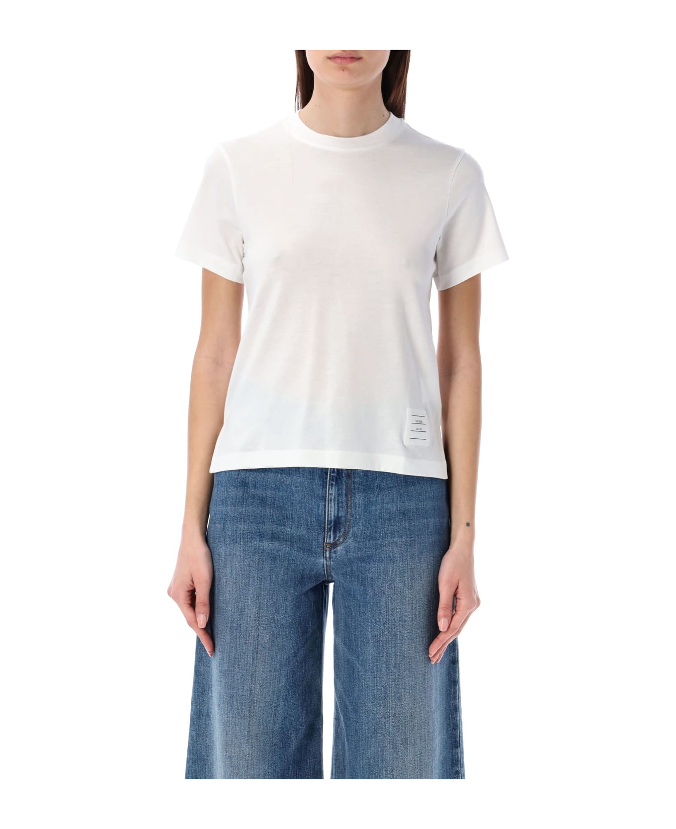 Thom Browne Relaxed Fit T-shirt - WHITE
