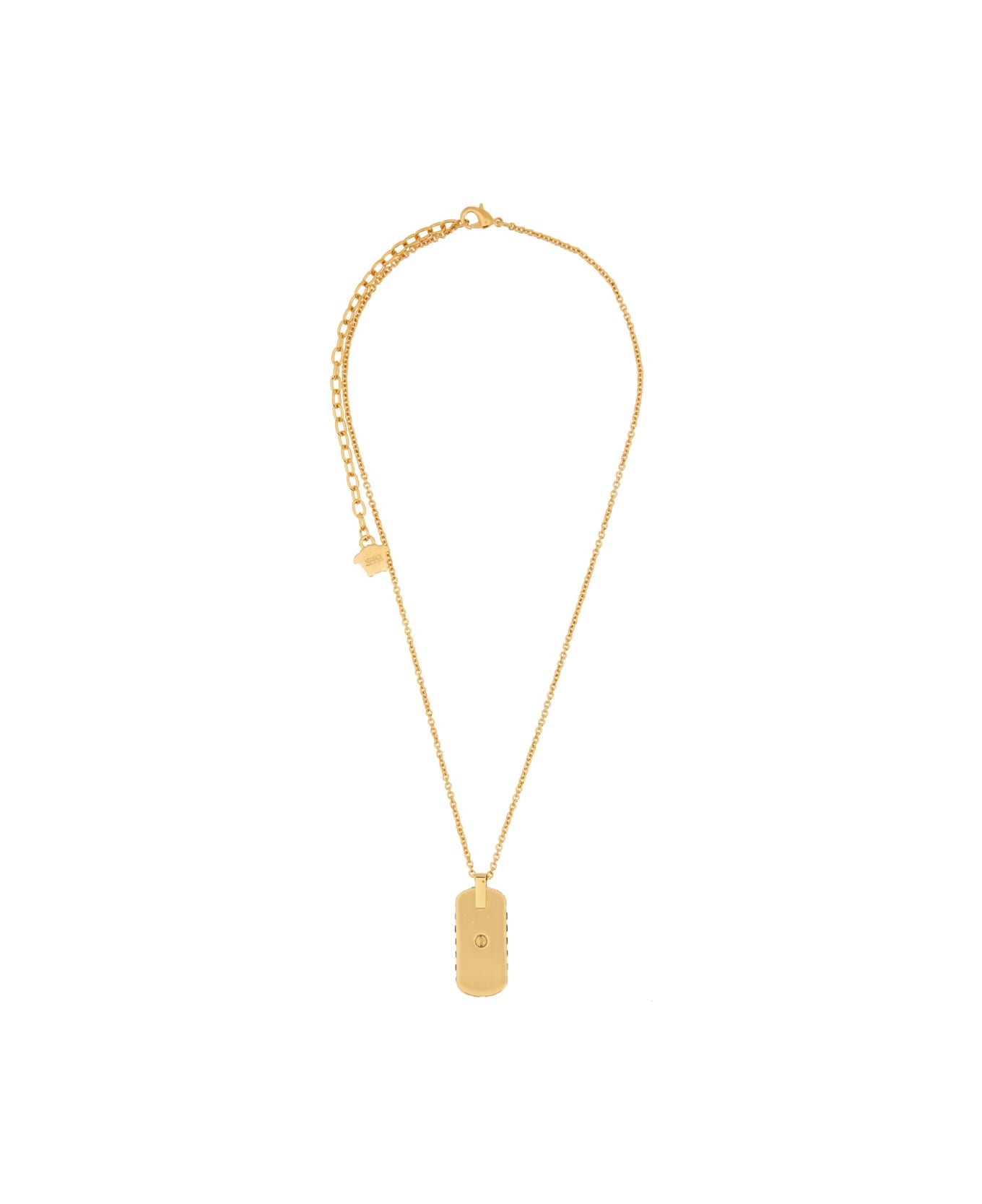 Versace Necklace With Crystals - GOLD