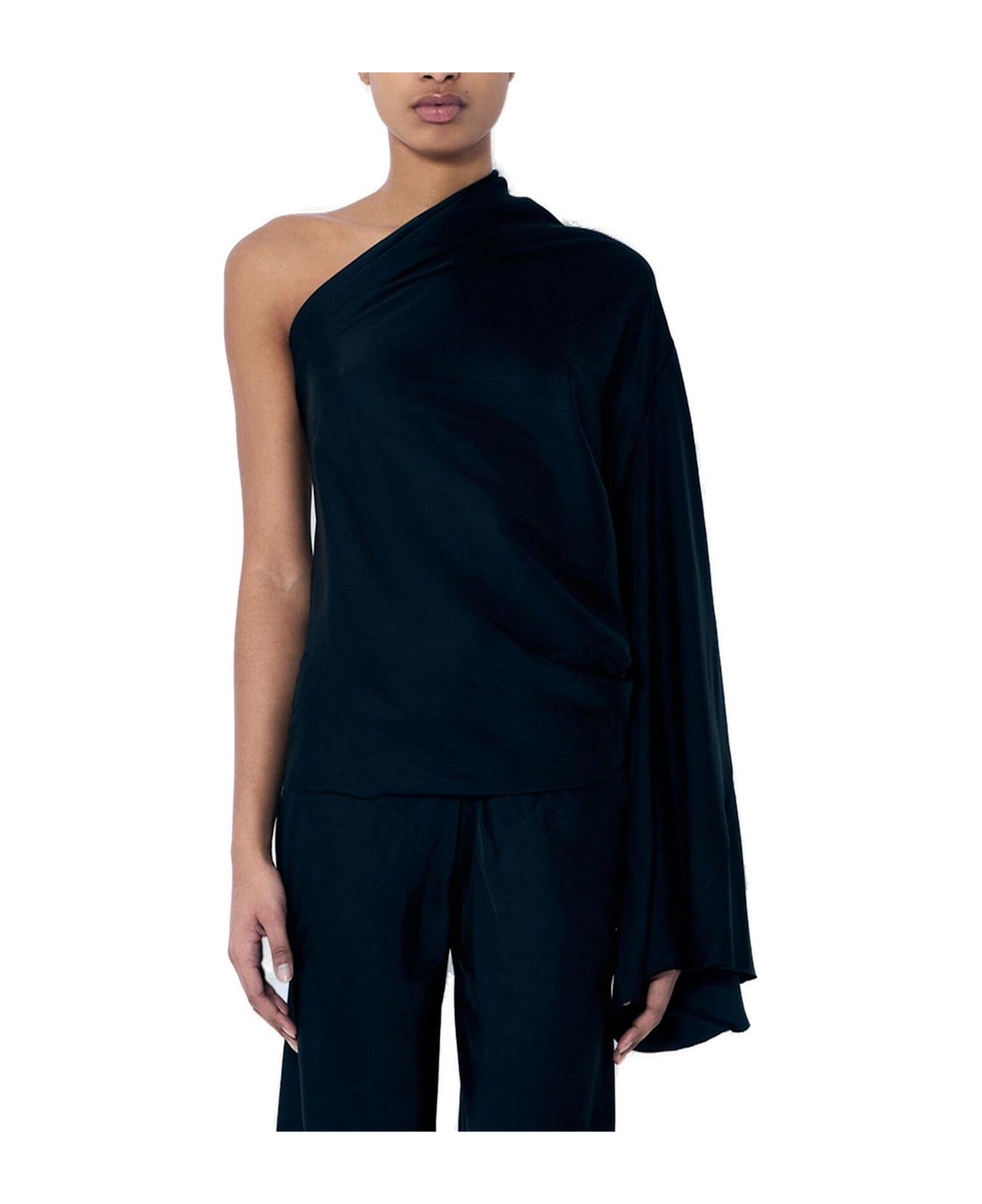Rick Owens One-sleeved Top - Black