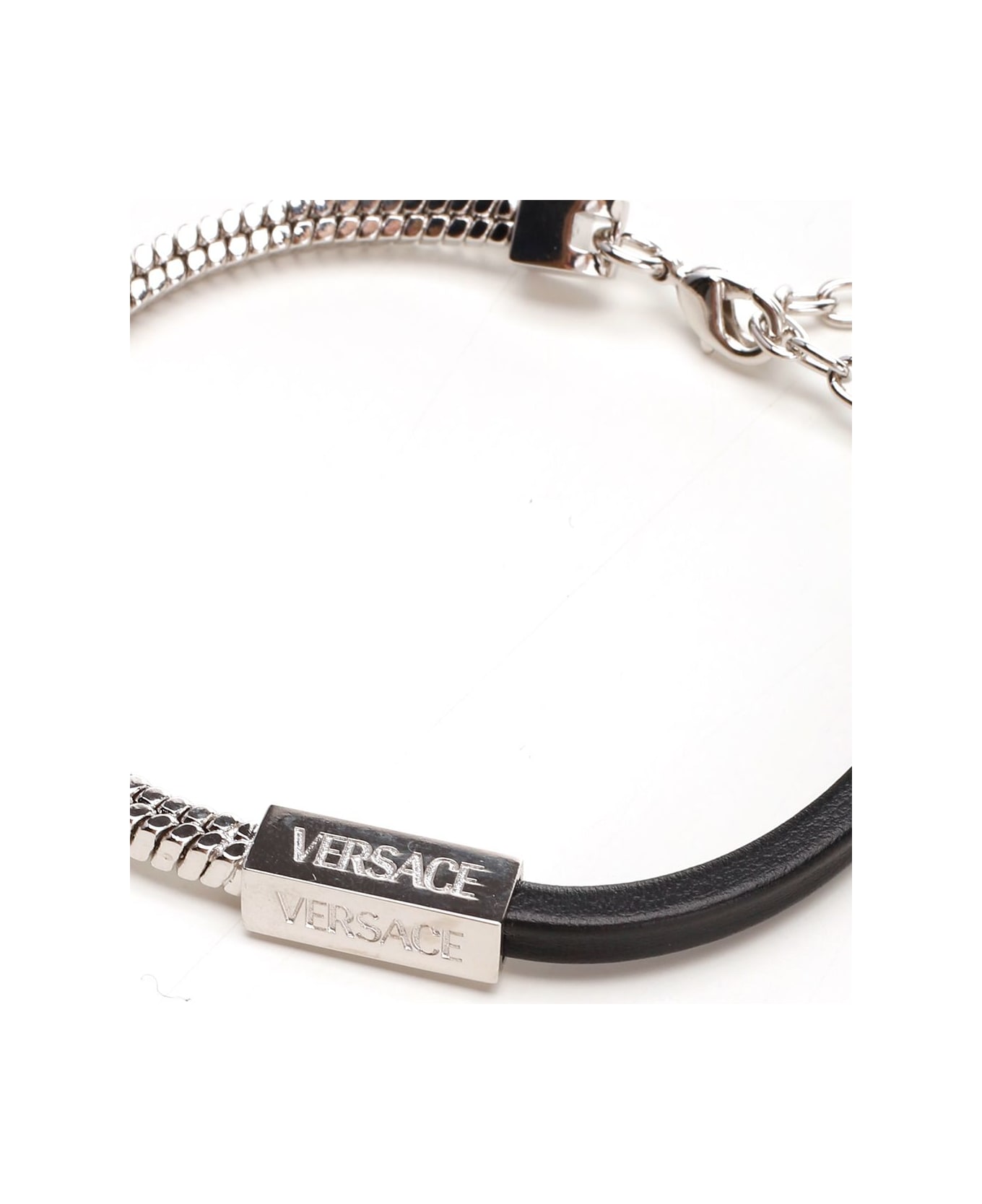 Versace '' Bracelet - Palladium-Black