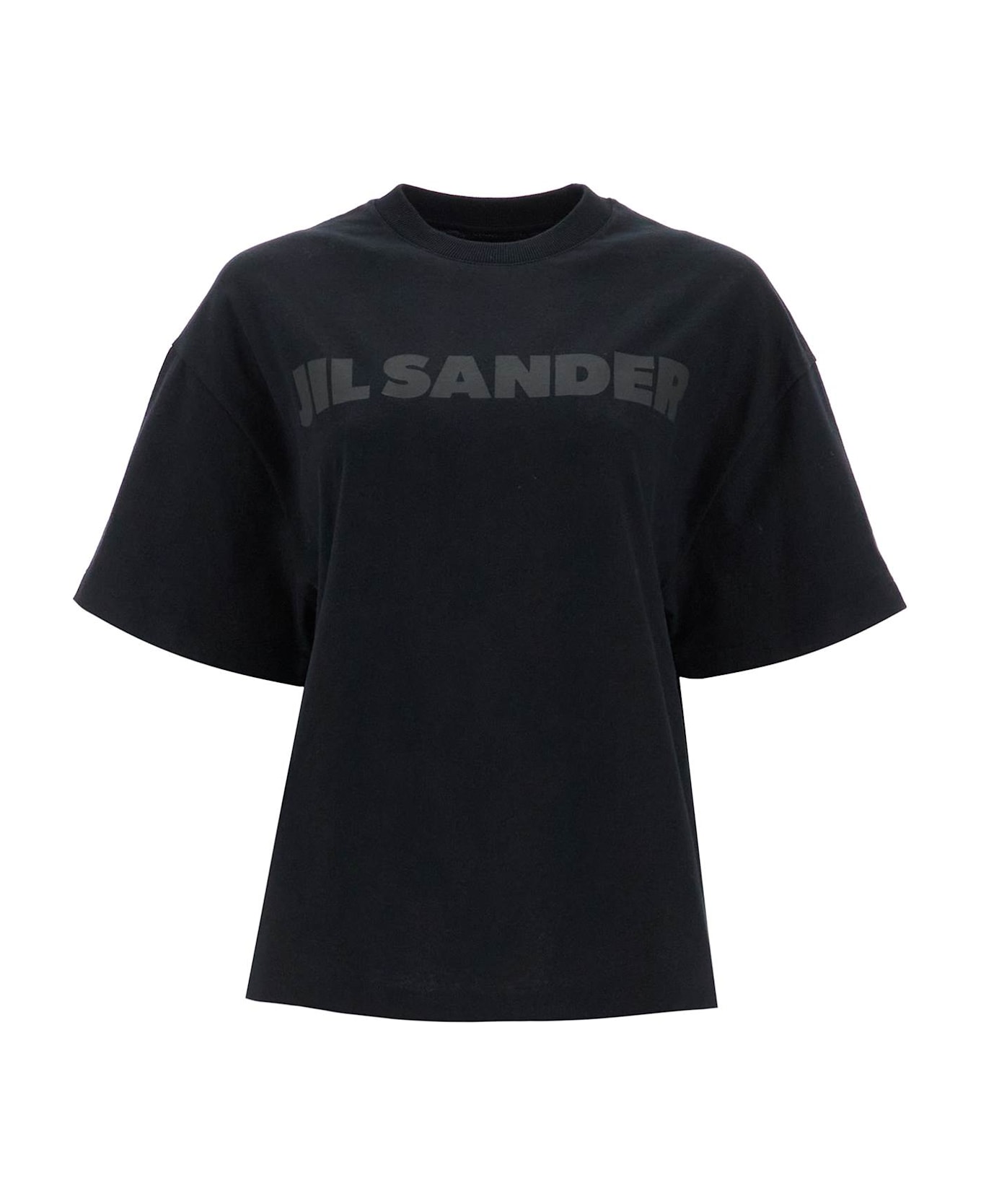 Jil Sander Logo Print T-shirt - BLACK