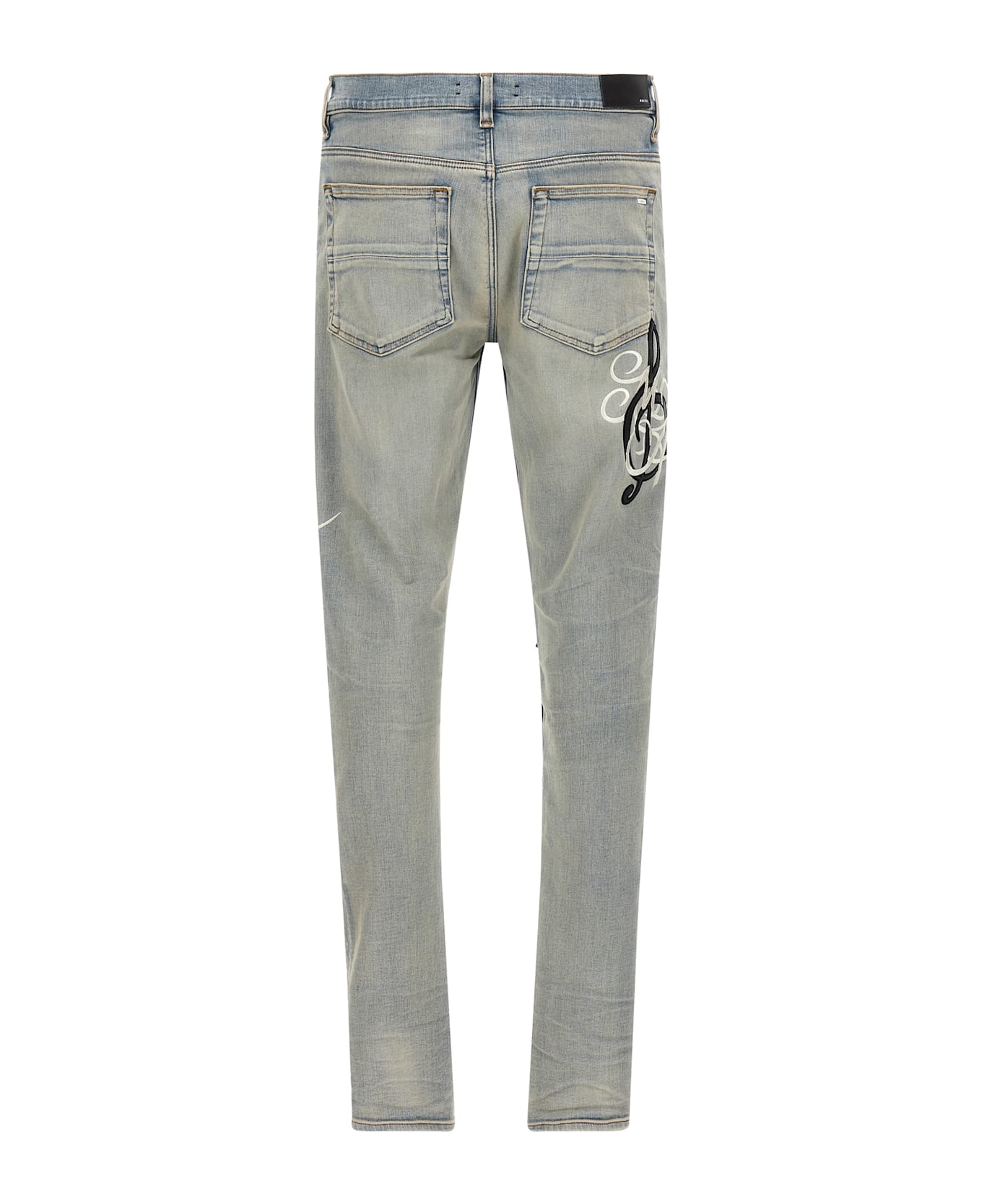 AMIRI 
music Note
 Jeans - Light Blue
