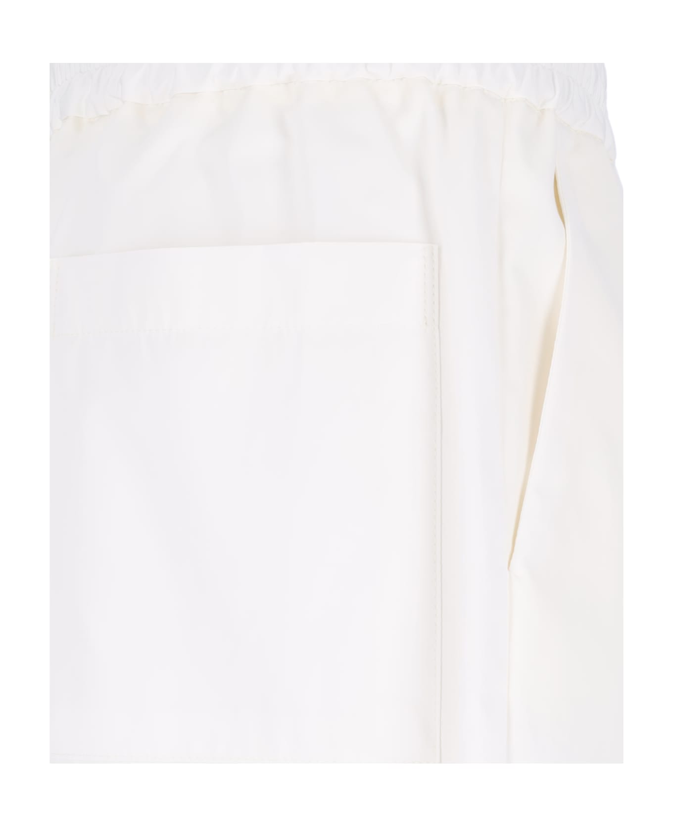 Lardini Wide Pants - White ボトムス