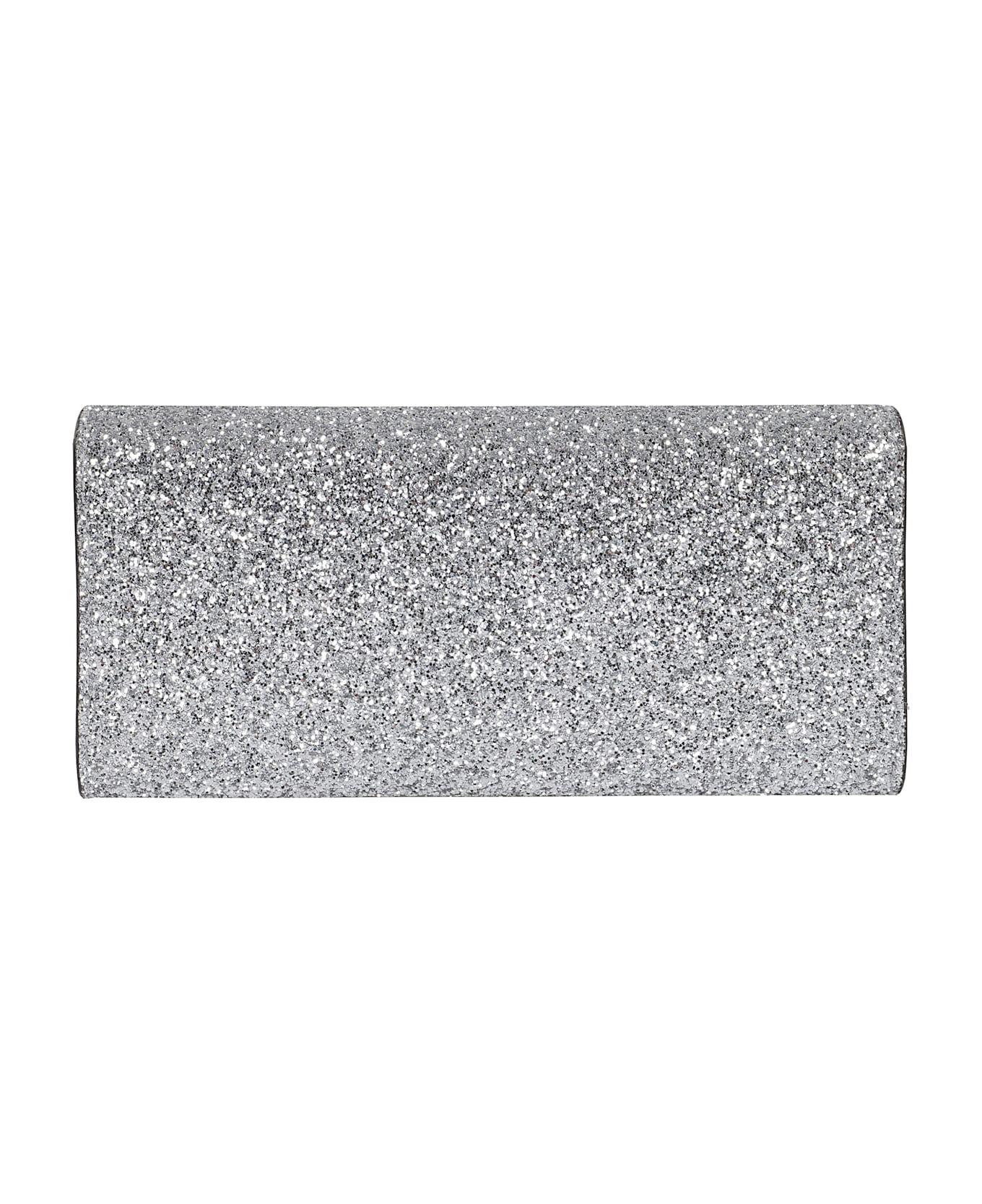 Jimmy Choo Powder Glitter Fabric - Silver Light Gold