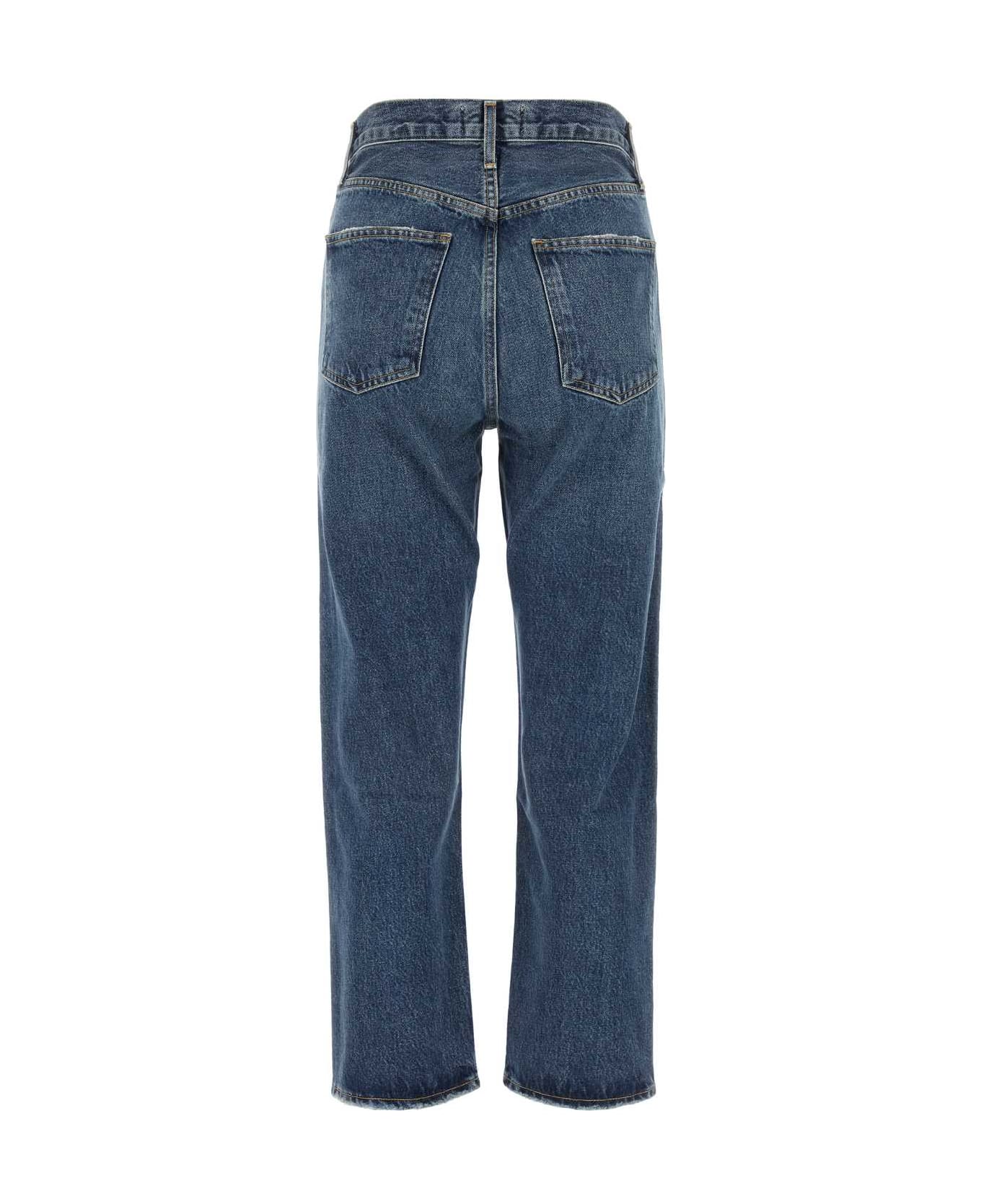 AGOLDE Denim 90s Crop Jeans - IMAGI