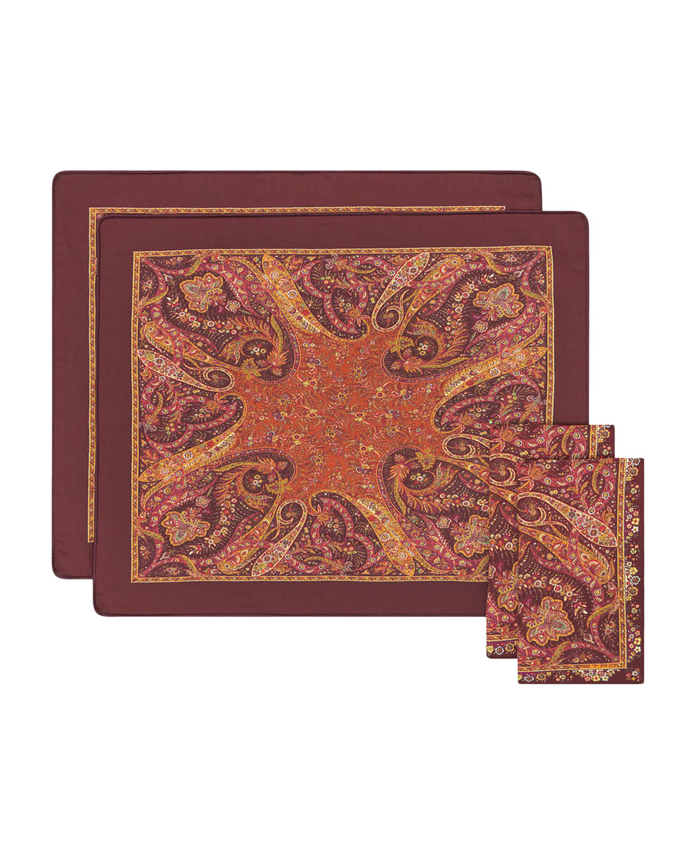 Etro Table Set - Red