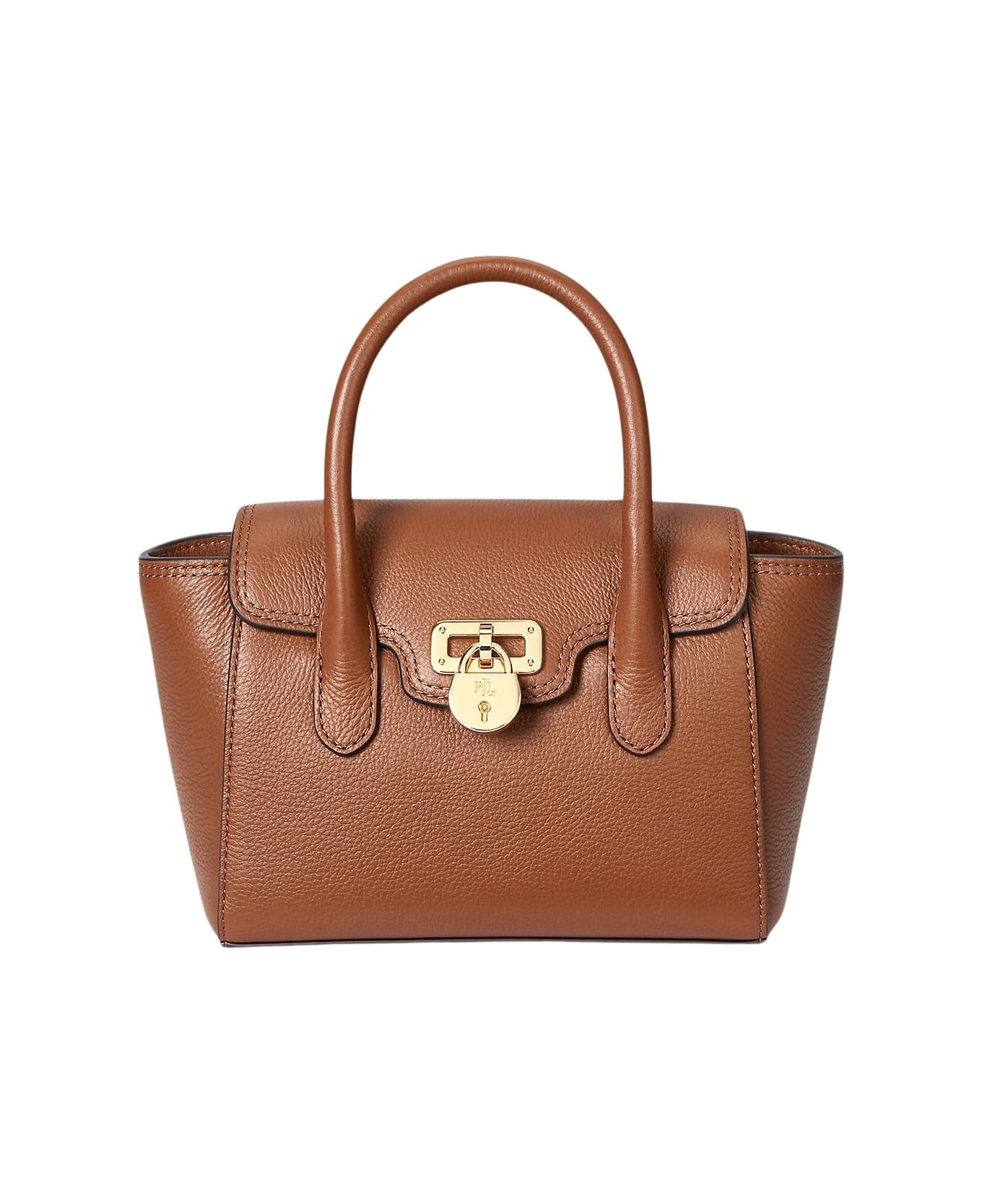Ralph Lauren Tnnr Sm Schl Satchel Small - Lauren Tan