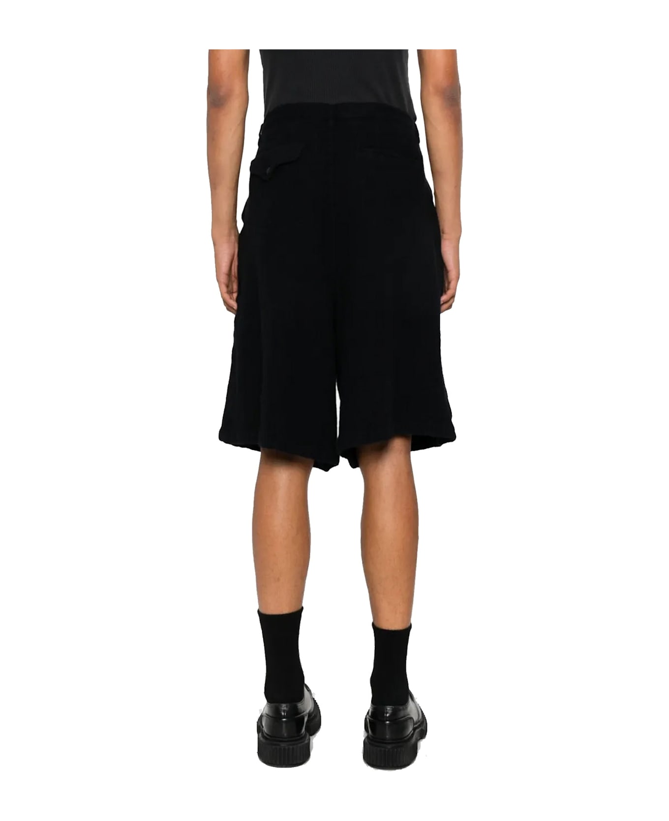 Comme des Garçons Knee-length Shorts - Black