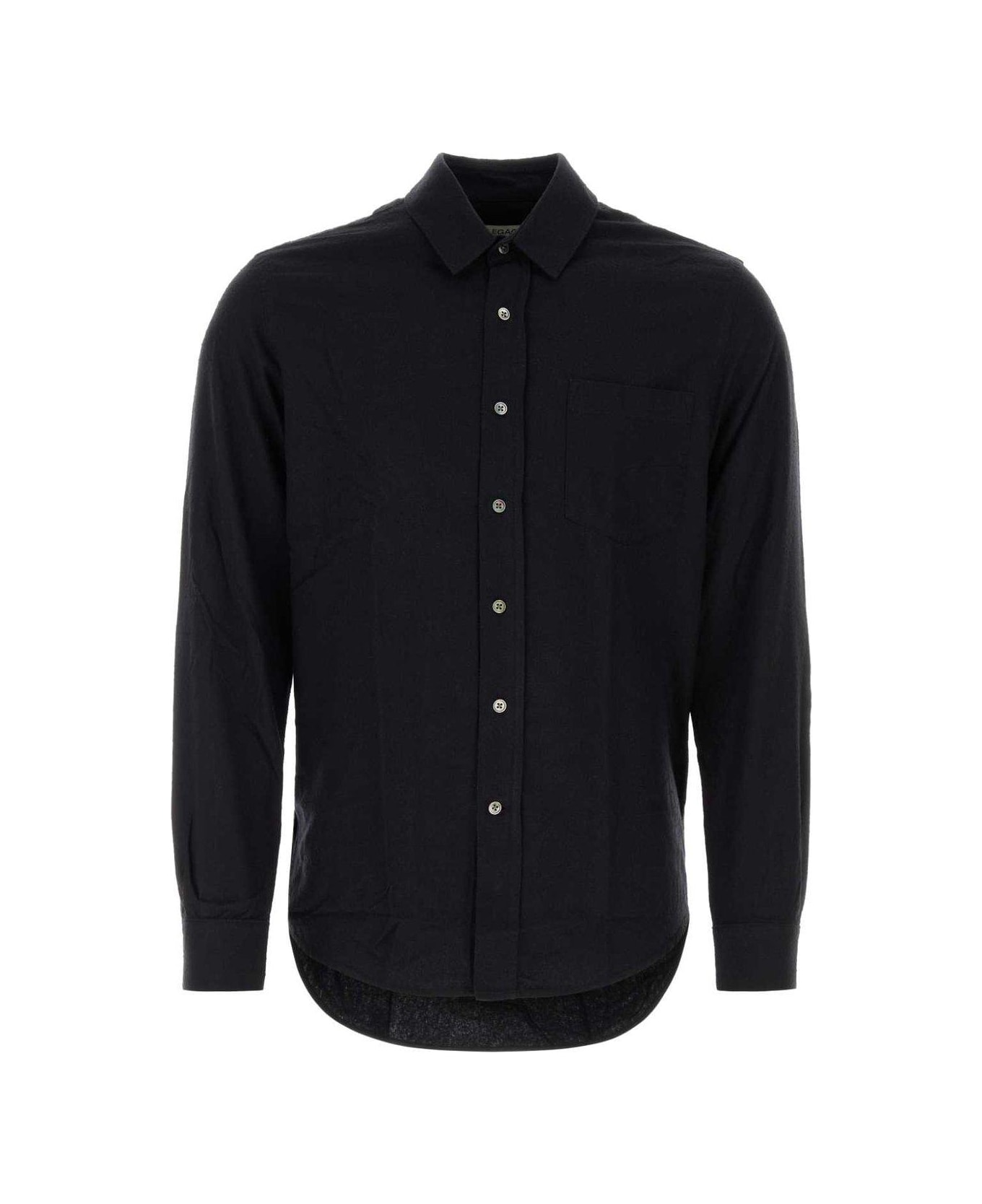 Our Legacy Long Sleeved Buttoned Shirt - BLACK シャツ
