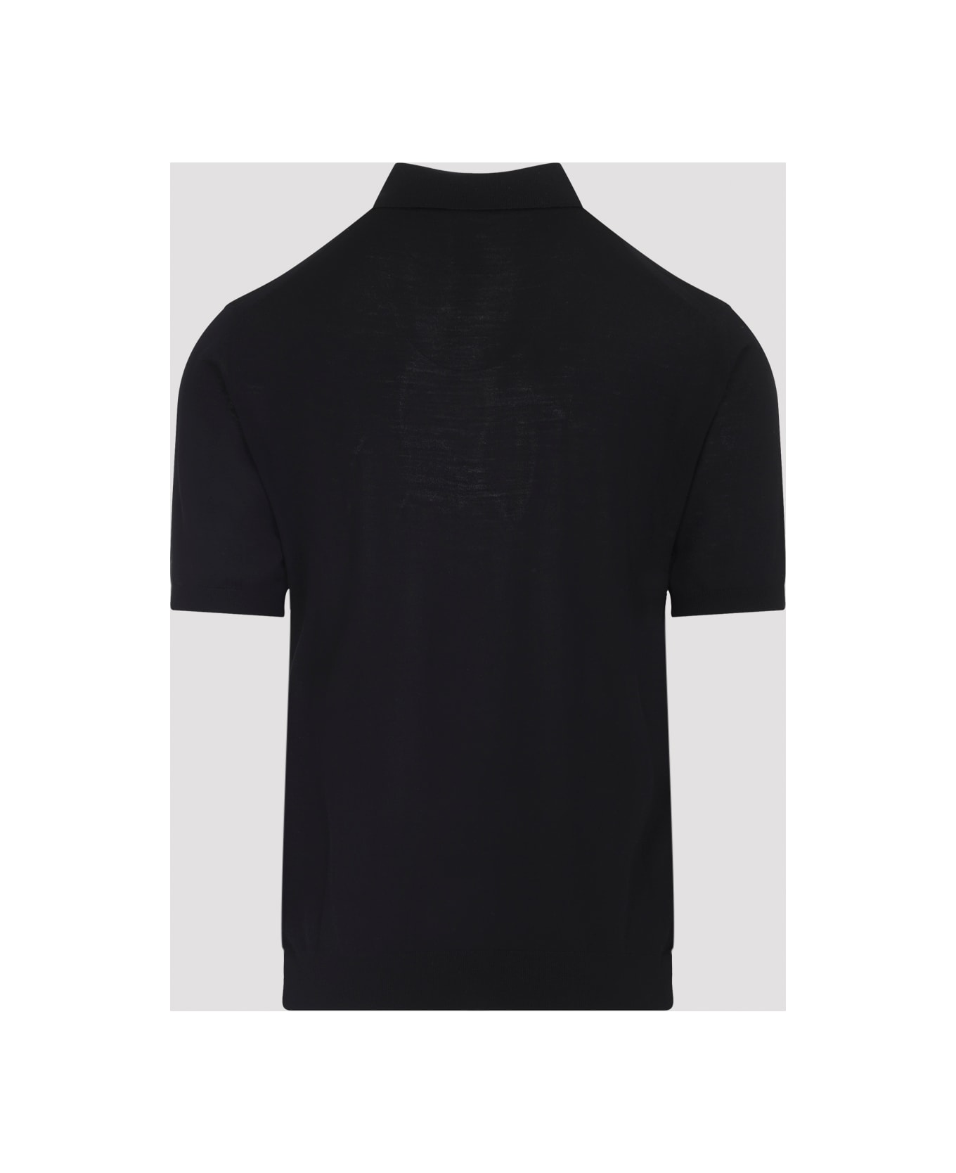 Prada Knit Polo - Nero
