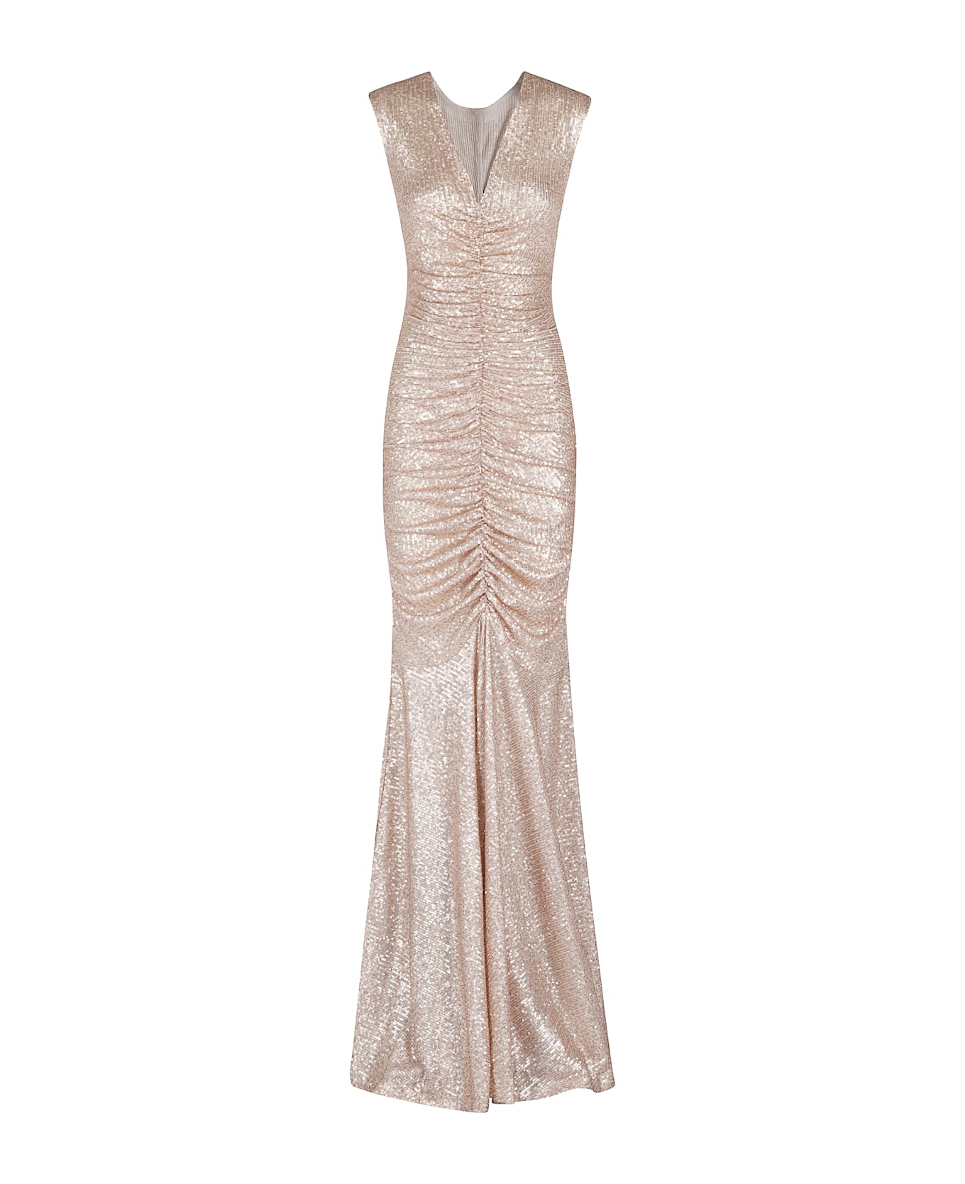 Norma Kamali Sleeveless Deep V Neck - Baby