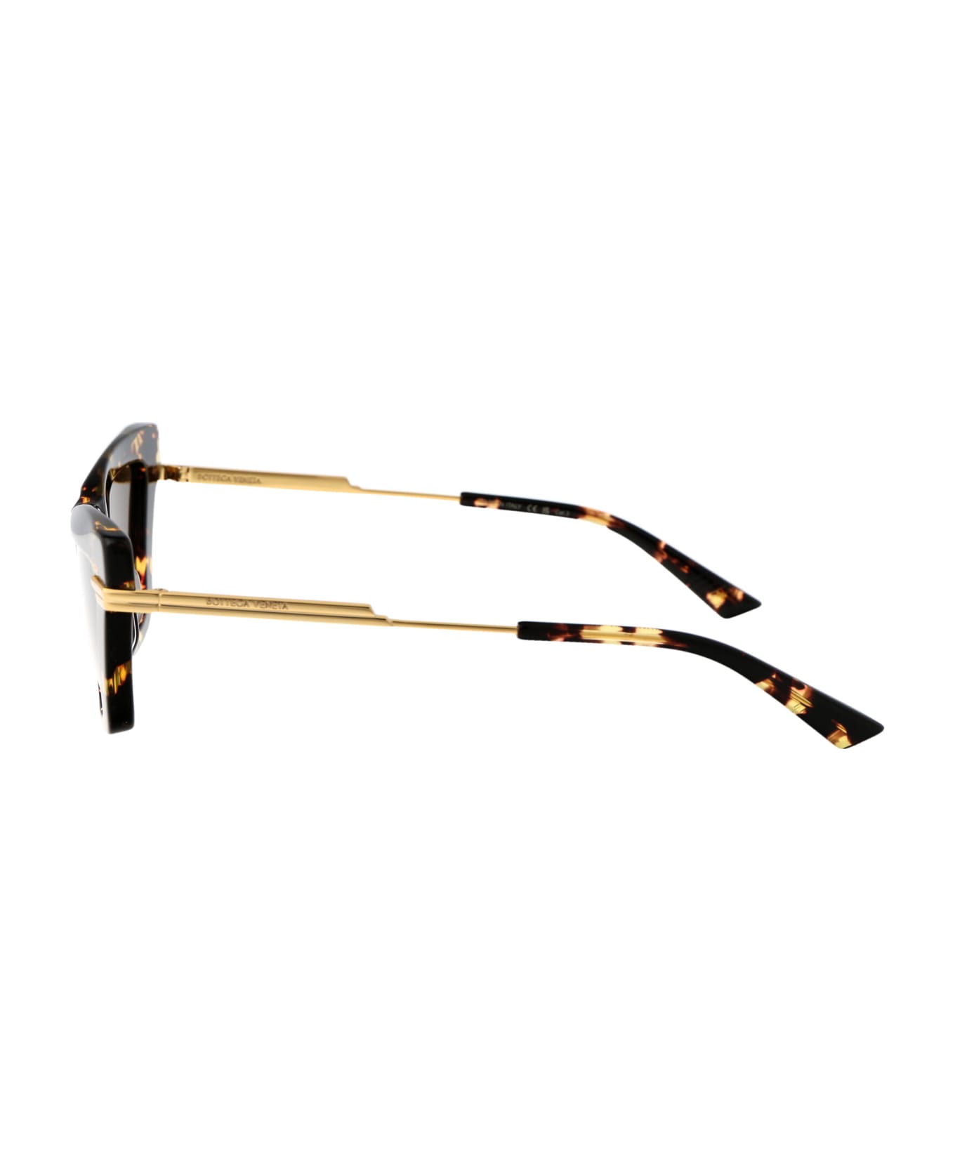 Bottega Veneta Eyewear Bv1241s Sunglasses - 002 HAVANA GOLD BROWN