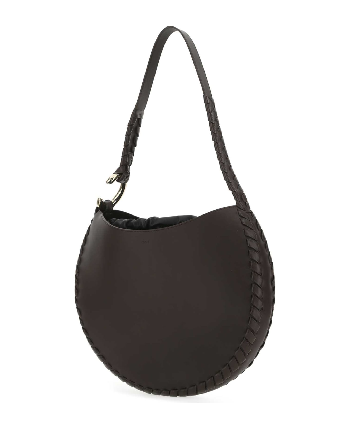 Chloé Dark Brown Leather Large Mate Shoulder Bag - 297