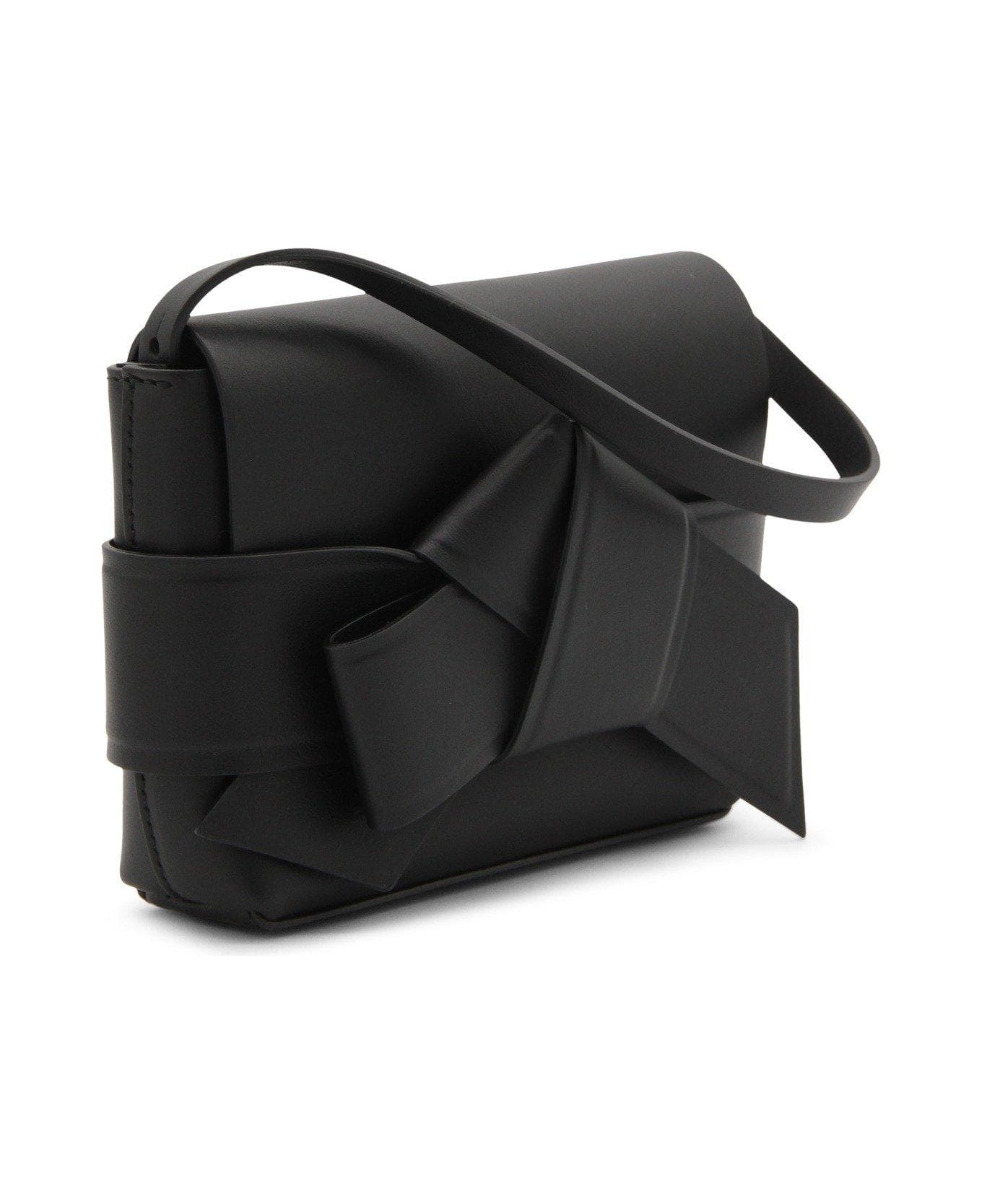 Acne Studios Musubi Knot Detailed Crossbody Bag - Black