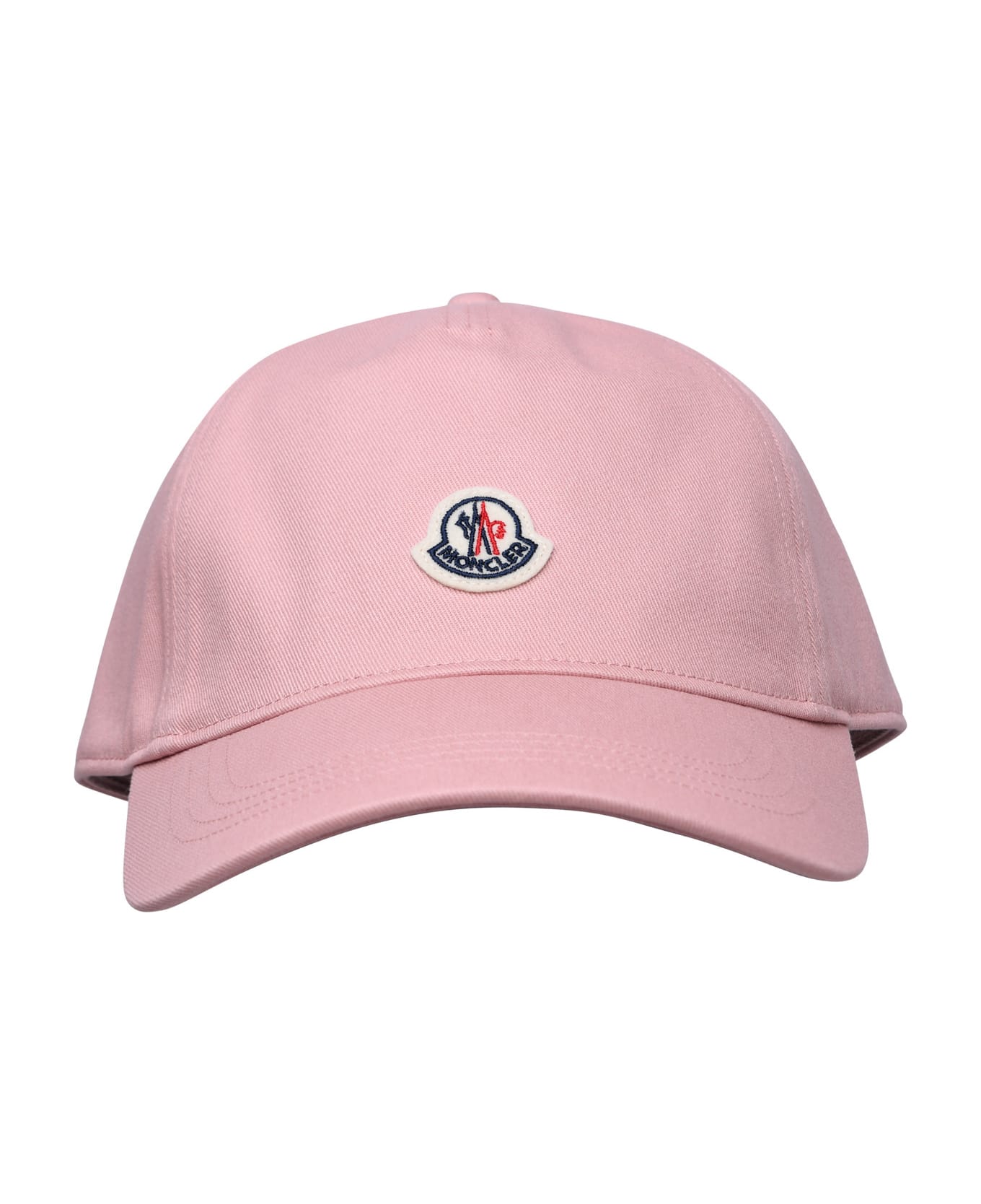 Moncler Pink Cotton Hat - Pink