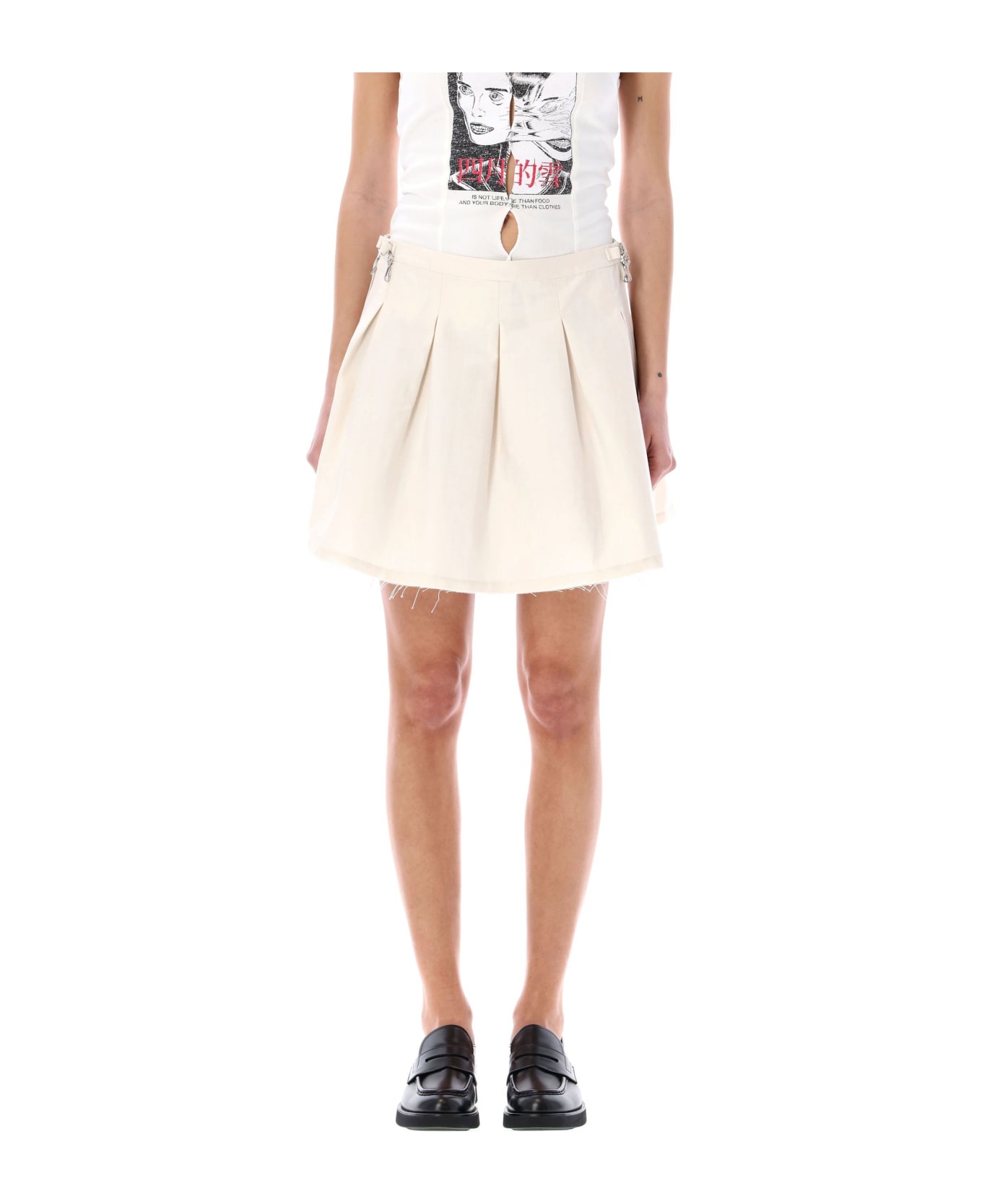 Our Legacy Object Mini Skirt - NATURAL スカート