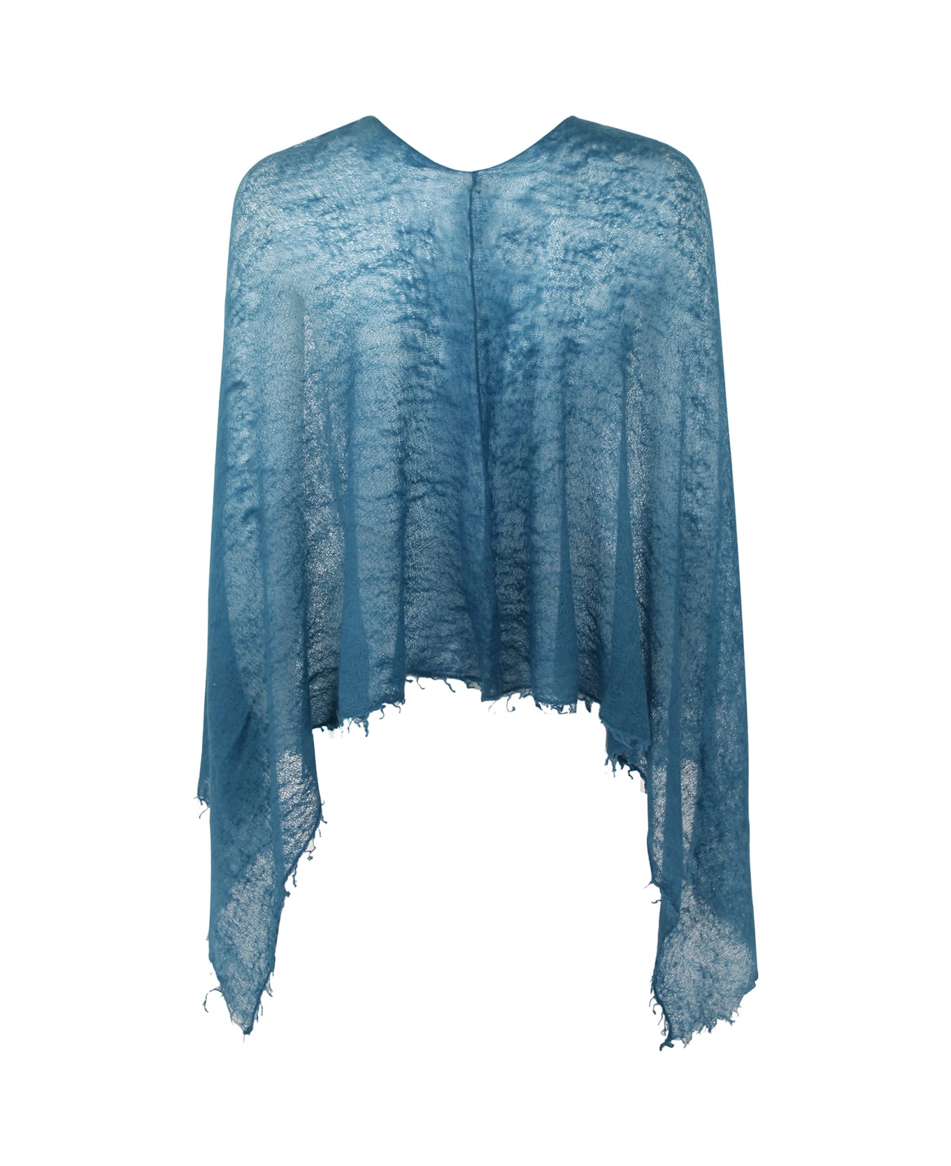 Mirror in the Sky Semi Felted Poncho - Univers