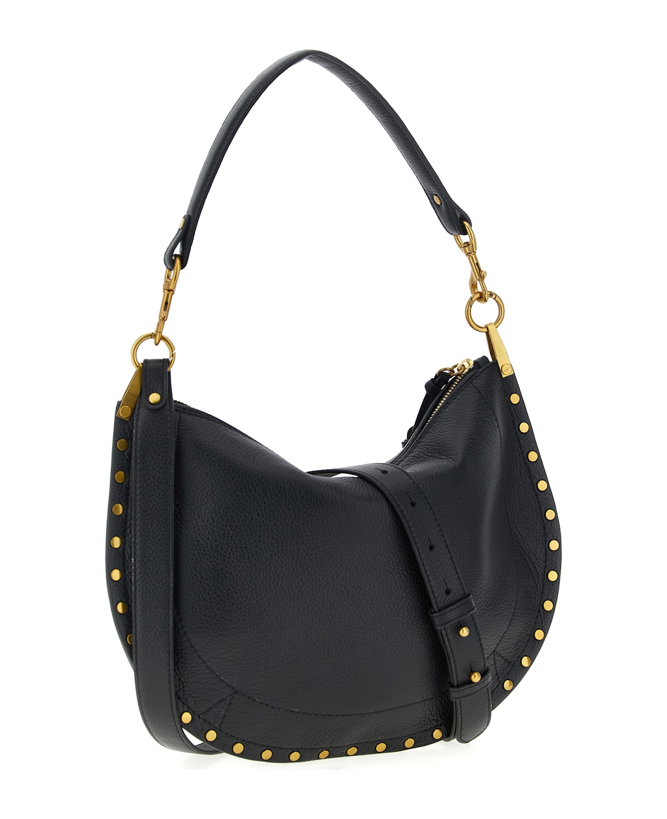 Isabel Marant 
oskan Soft Zip
 Handbag - Black