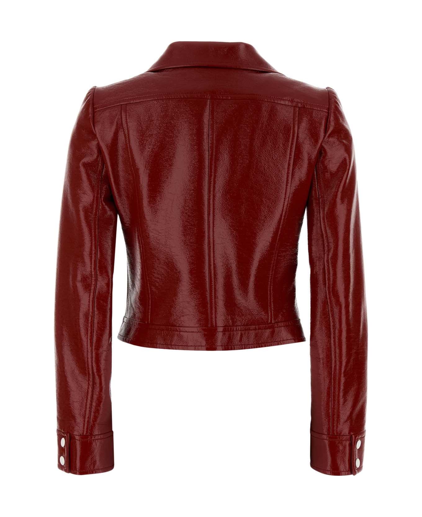Courrèges Red Vinyl Jacket - RED