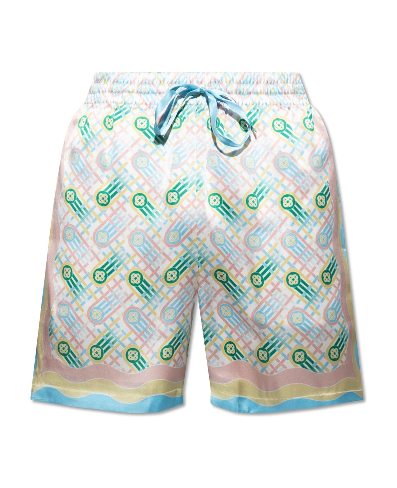 Casablanca Silk Shorts - Neutro