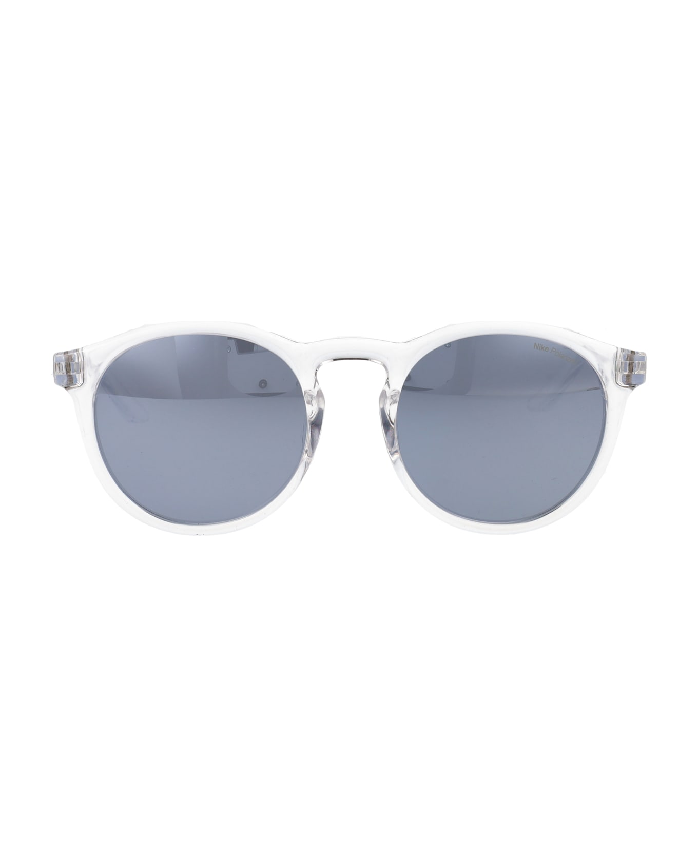 Nike Swerve P Sunglasses - CLEAR/POLAR SILVER FLASH