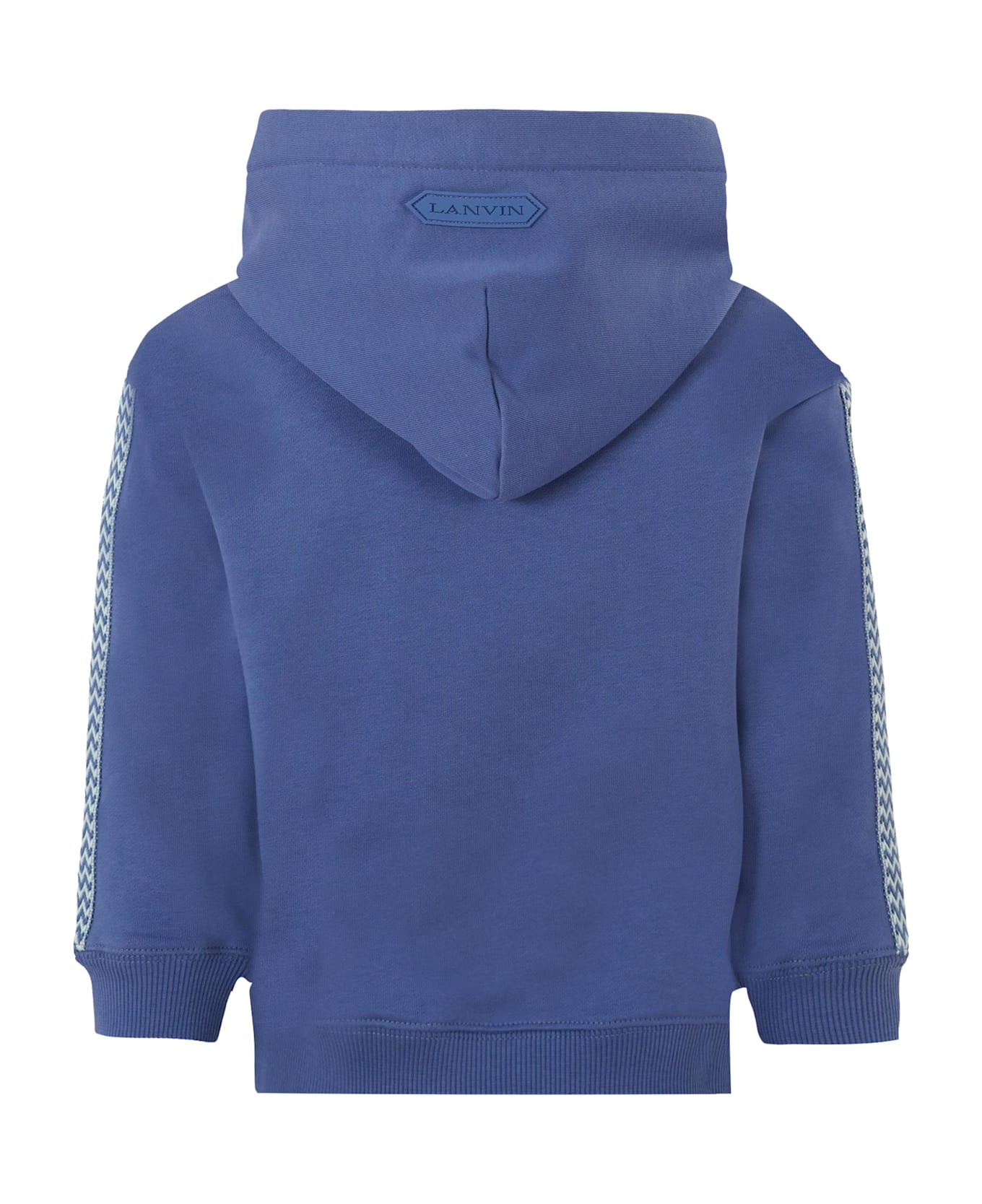 Lanvin Blue Sweatshirt For Boy With Logo - Blue
