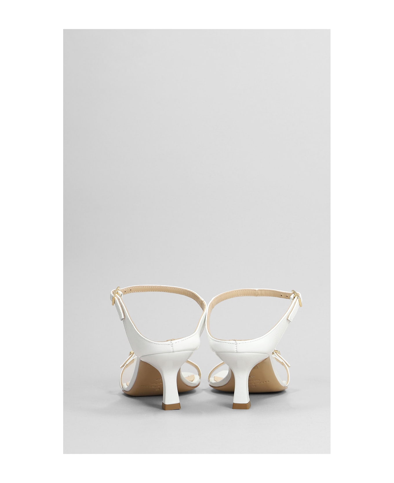 Fabio Rusconi Sandals In White Leather - white