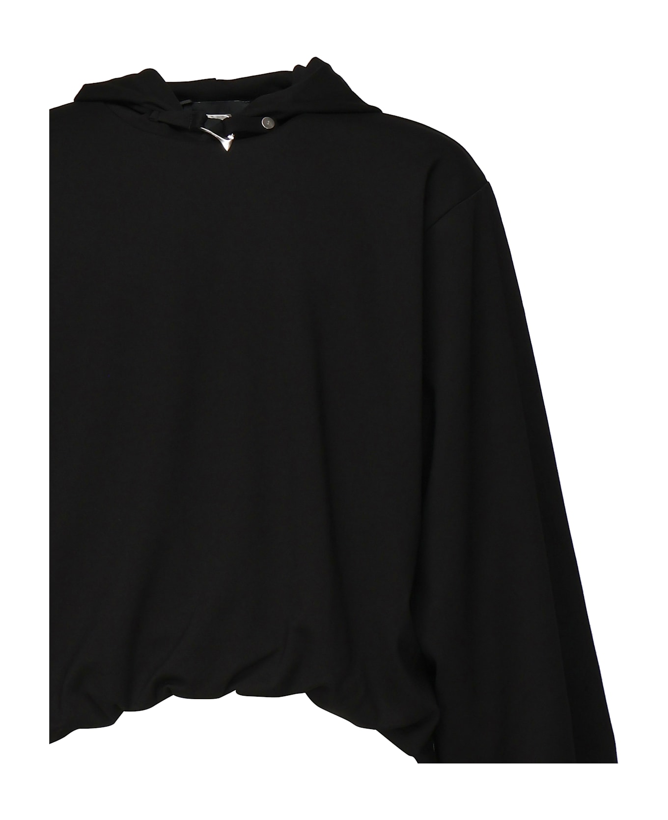Heliot Emil Cotton Hoodie - Black