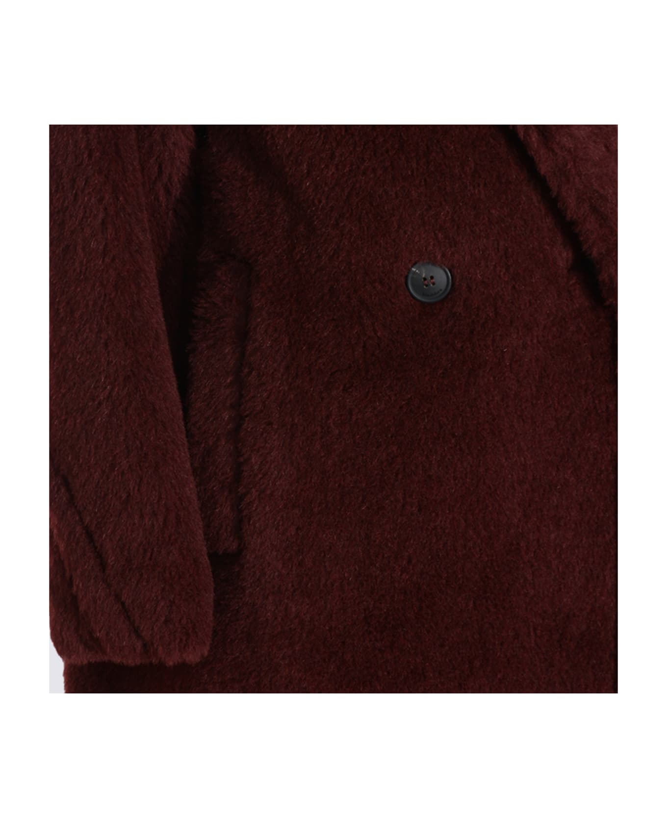 Max Mara Red Wool Tedgirl Coat - CILIEGIA