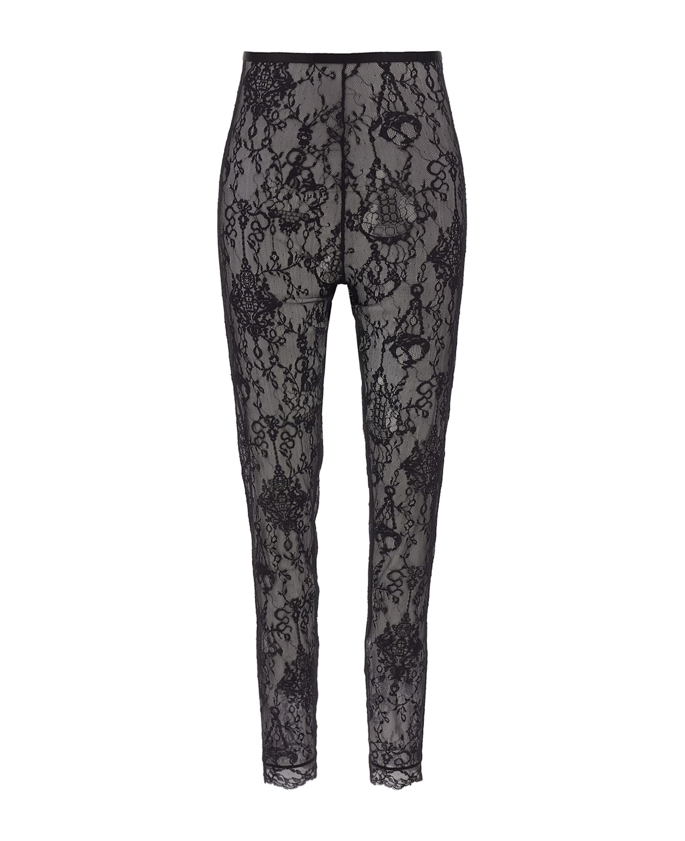 Givenchy Lace Chandelier Leggings - Black