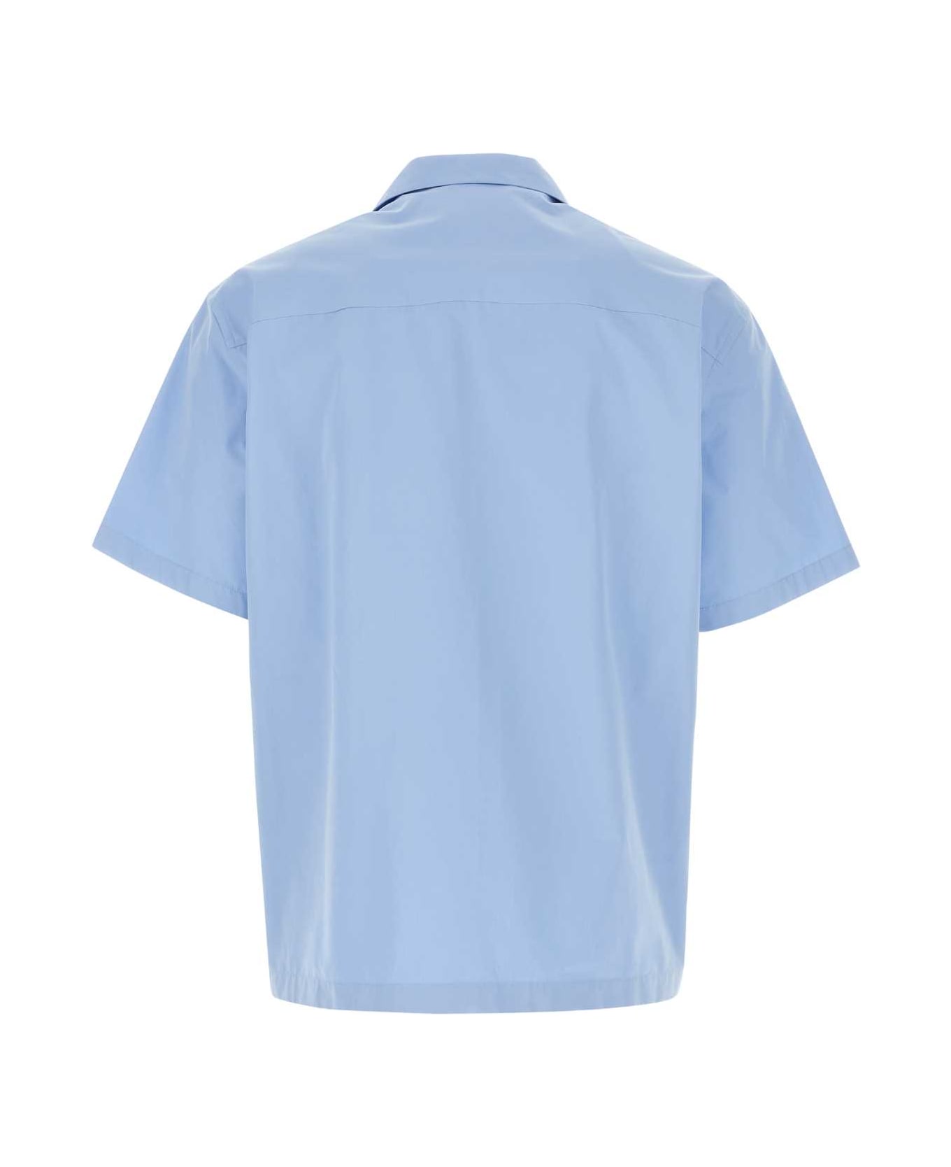 Jil Sander Light-blue Poplin Shirt - 523