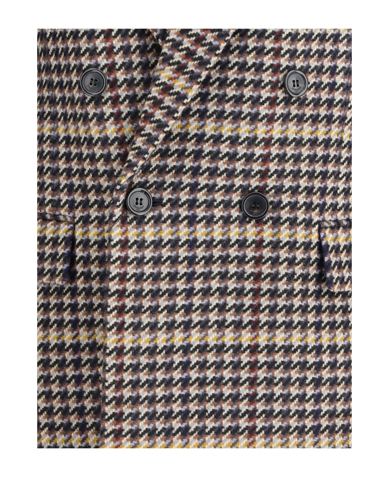 Saint Laurent Double-breasted Wool Jacket