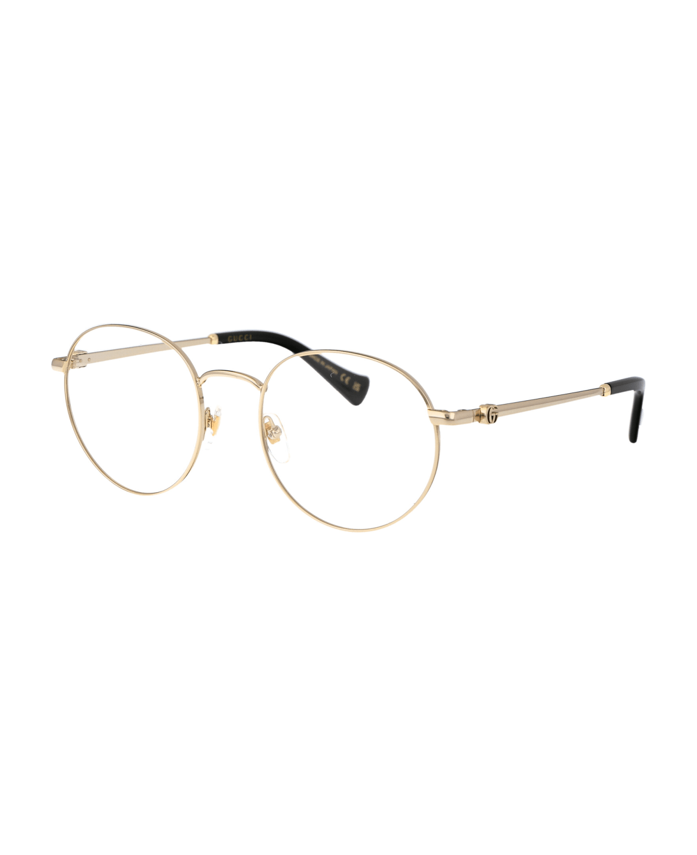 Gucci Eyewear Gg1594o Glasses - 001 GOLD GOLD TRANSPARENT