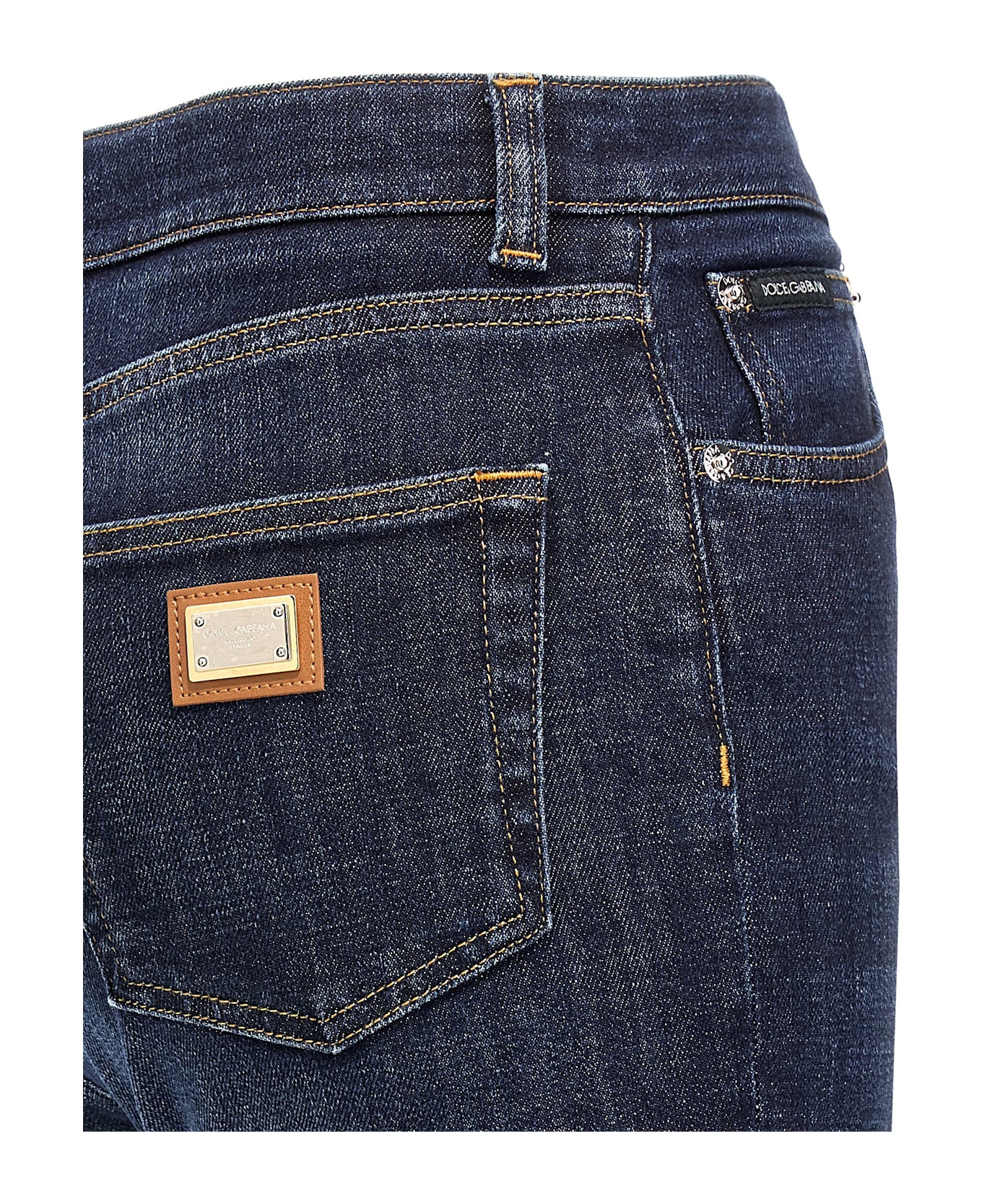 Dolce & Gabbana Five-pocket Jeans - Blue