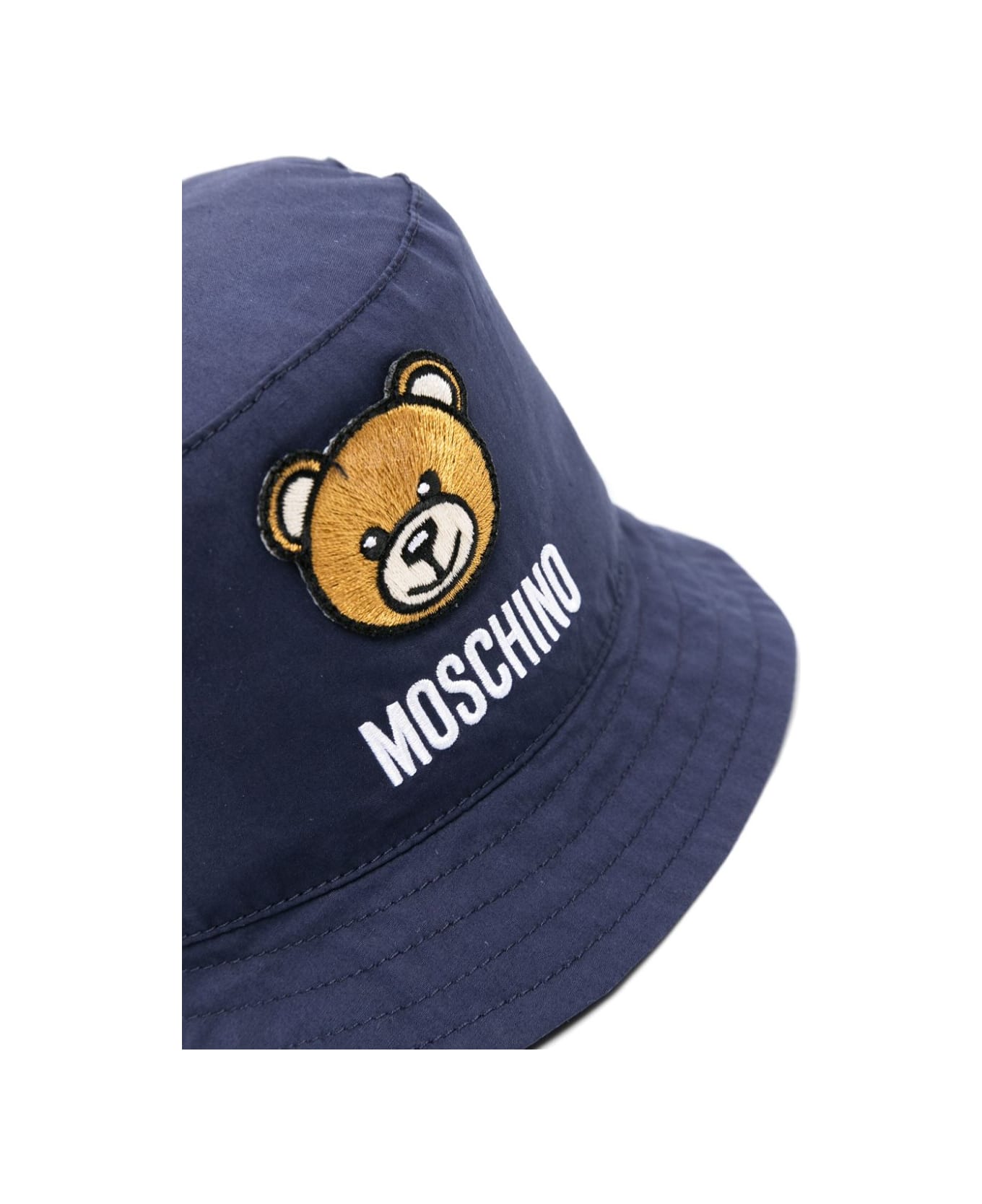 Moschino Cappello Con Logo - Blue