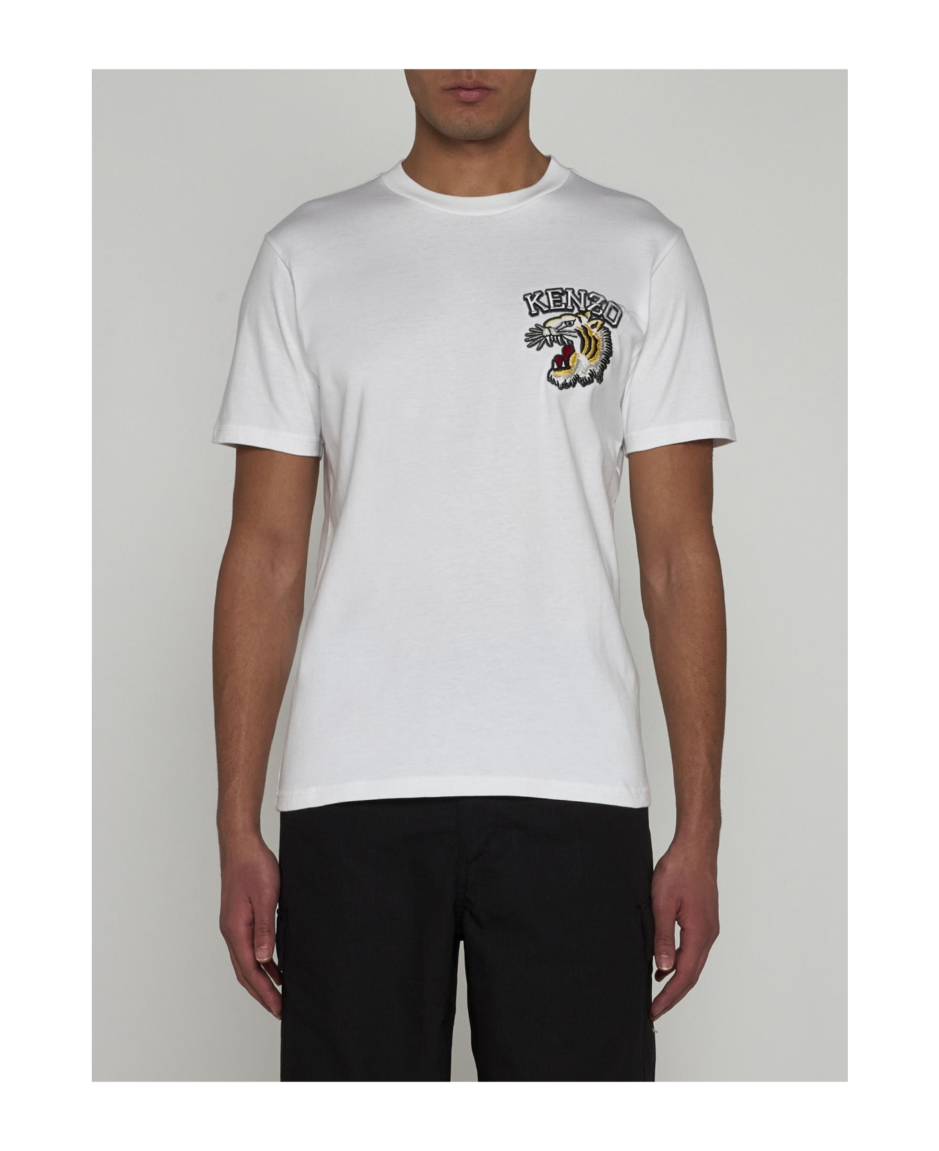 Kenzo Tiger T-shirt - Blanc Casse