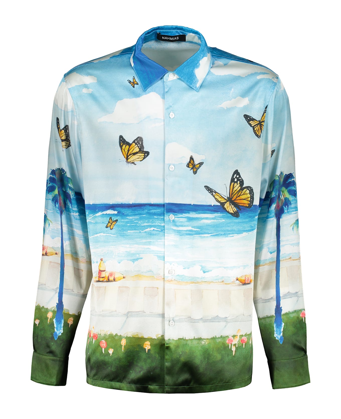 Nahmias Printed Silk Shirt - Multicolor