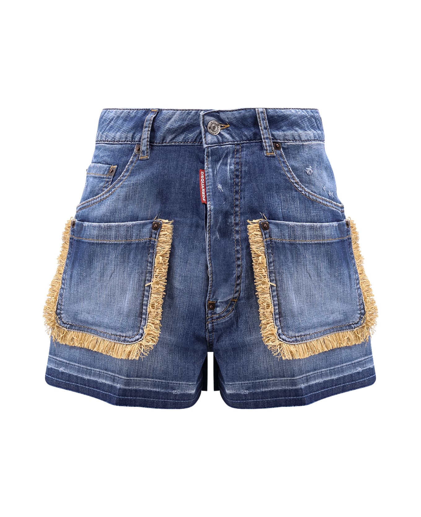 Dsquared2 Summer Lovers Denim Shorts - Blue ショートパンツ