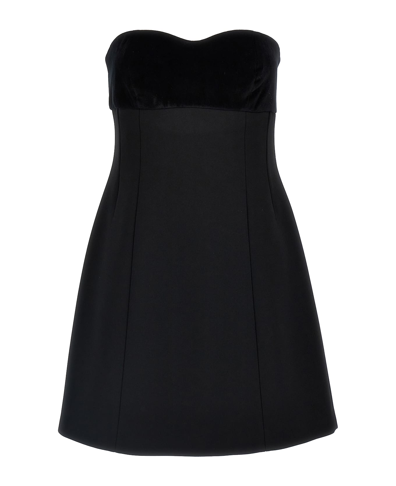 Max Mara Studio 'trani' Corset Dress - Black  